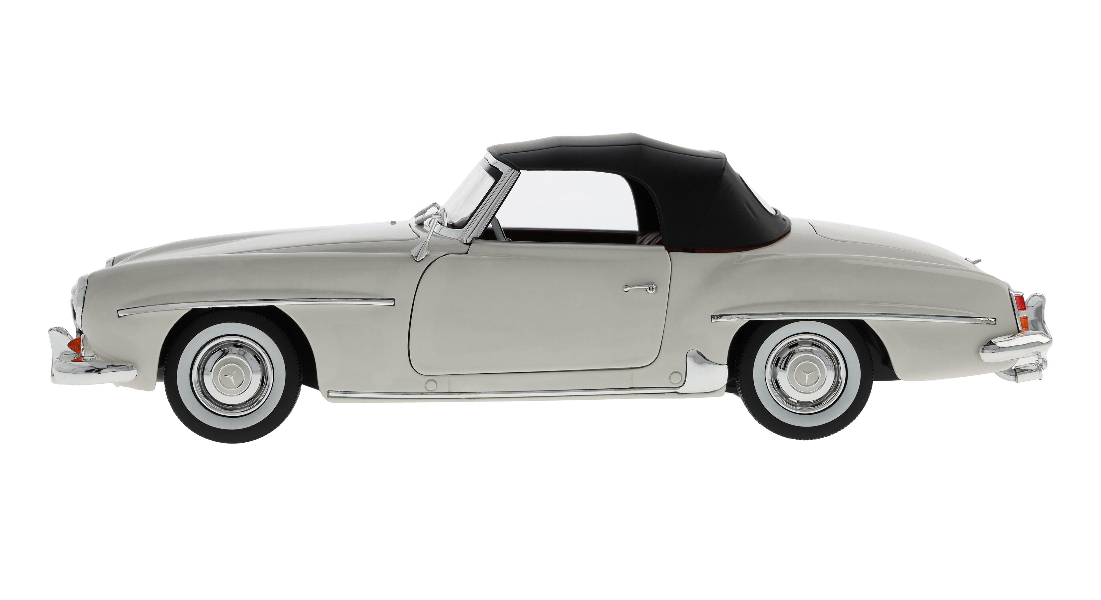 190 SL Roadster W 121 (1954-1963) - weißgrau, Norev, 1:18