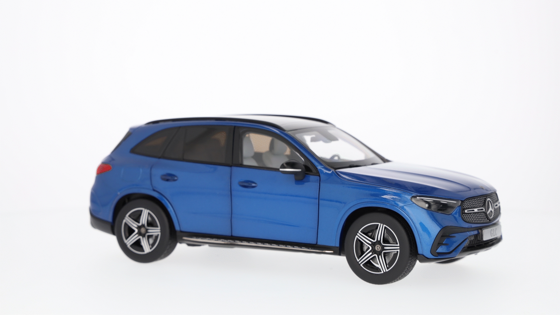 GLC, AMG Line, X254 - spektralblau, iScale, 1:18