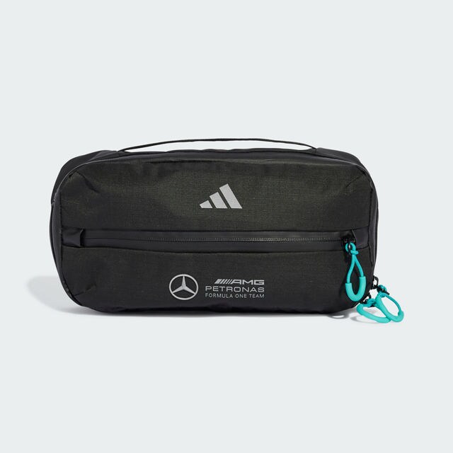 Bauchtasche, Mercedes-AMG F1 - schwarz / türkis, Polyester (recycelt), adidas