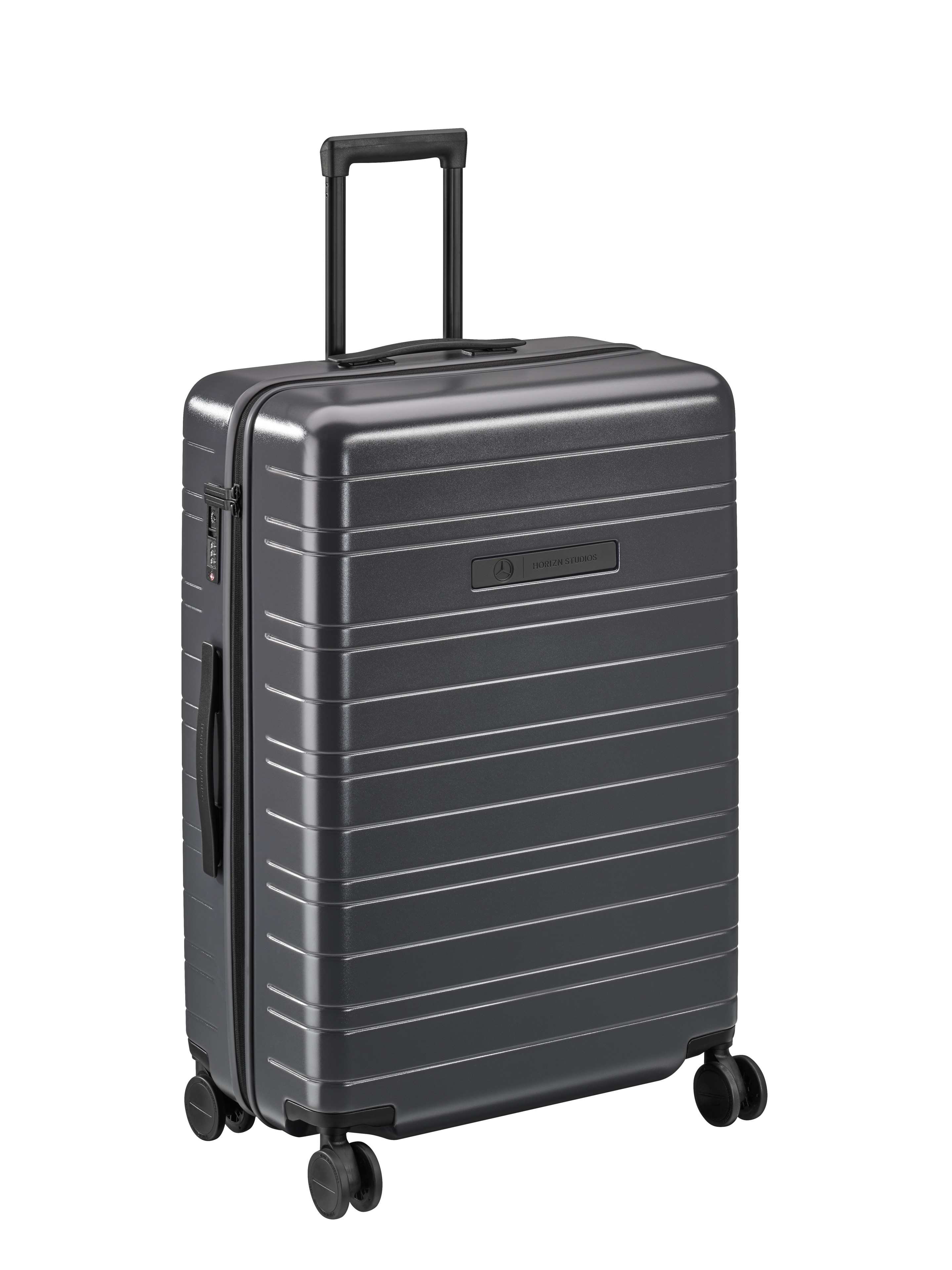 Koffer, H7 - graphit, Polycarbonat / Polyester, HORIZN STUDIOS, 90 l