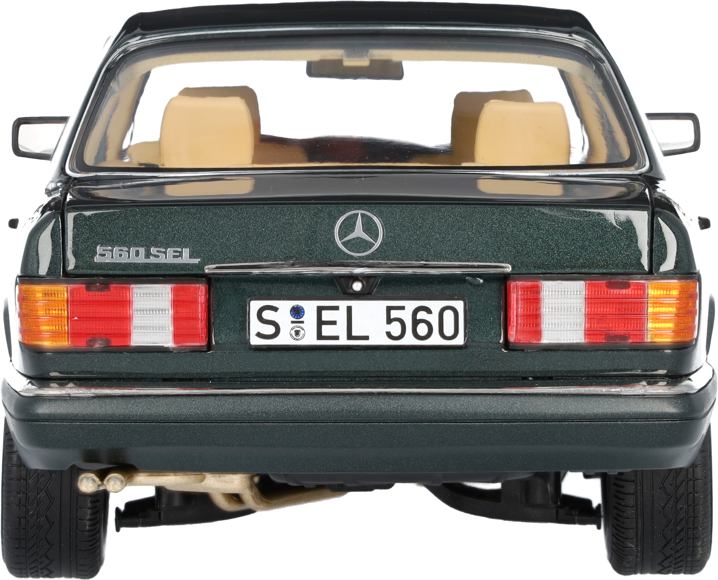 560 SEL V 126 (1985-1991) - malachitgrün, Norev, 1:18 560 SEL V 126 (1985-1991) - malachitgrün, Norev, 1:18