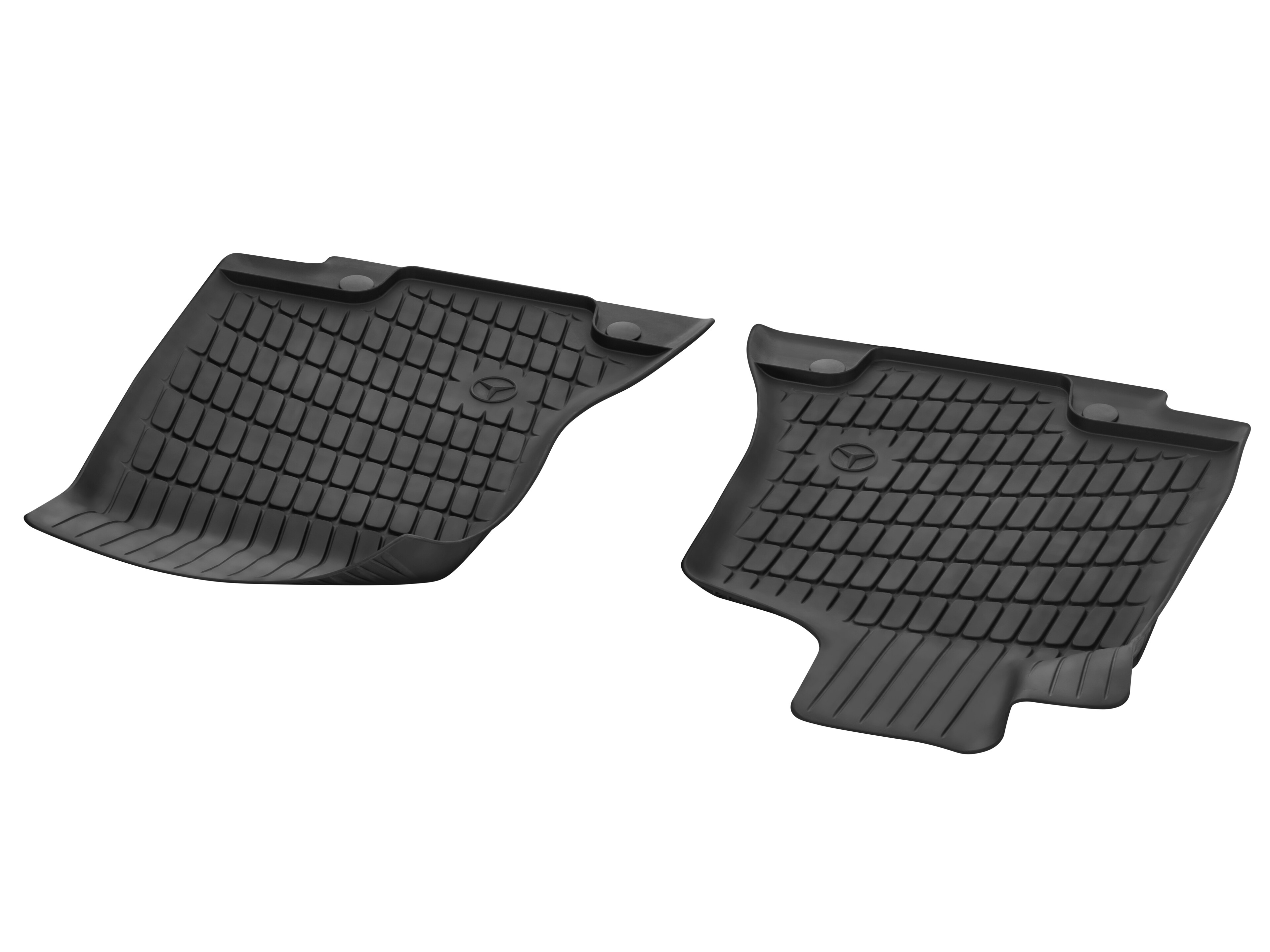 Allwettermatten, Dynamic Squares, Fahrer-/Beifahrermatte, 2-teilig - LL, schwarz Allwettermatten, Dynamic Squares, Fahrer-/Beifahrermatte, 2-teilig - LL, schwarz