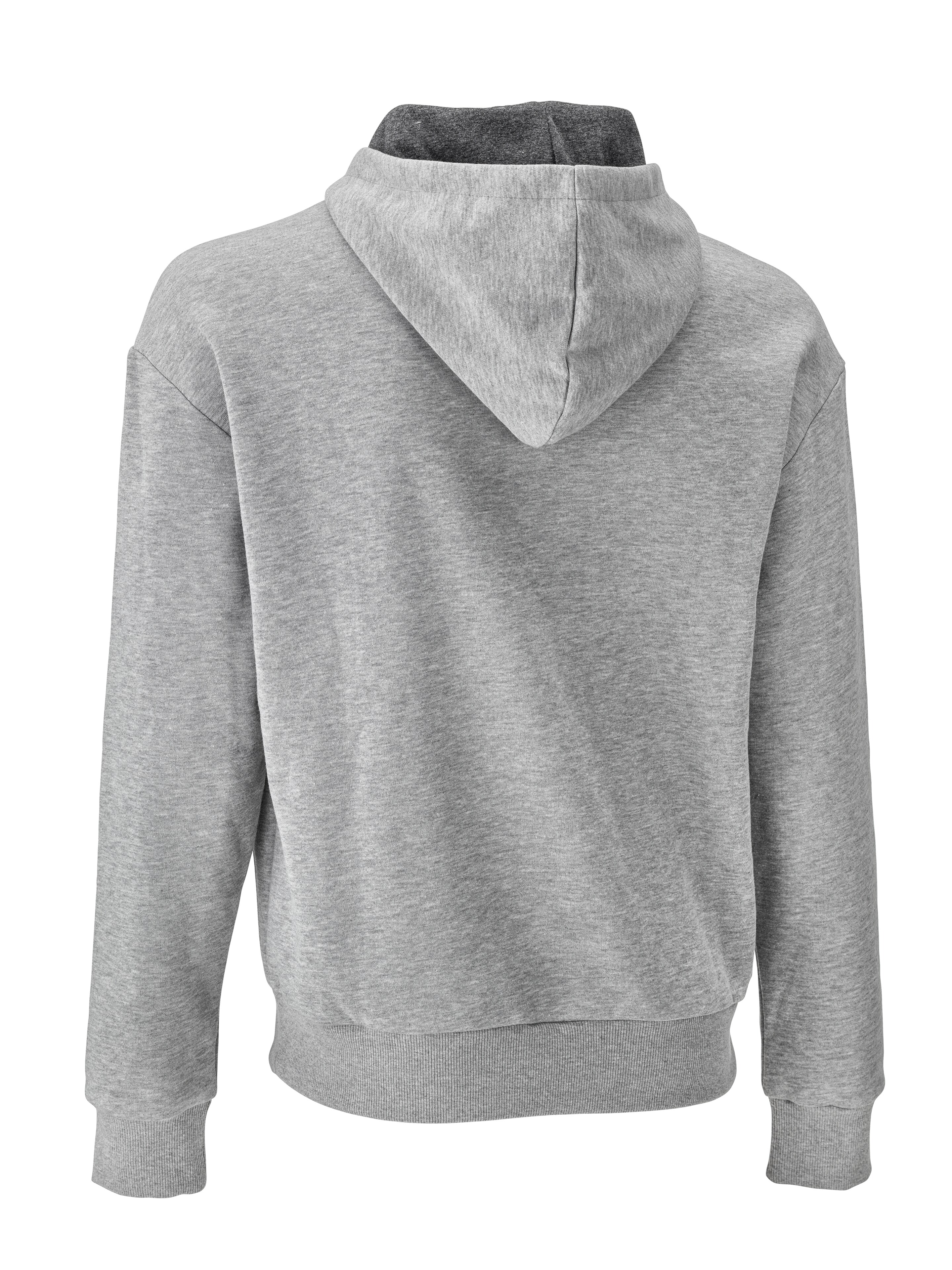 Sweathoody Unisex - grau melange, XS