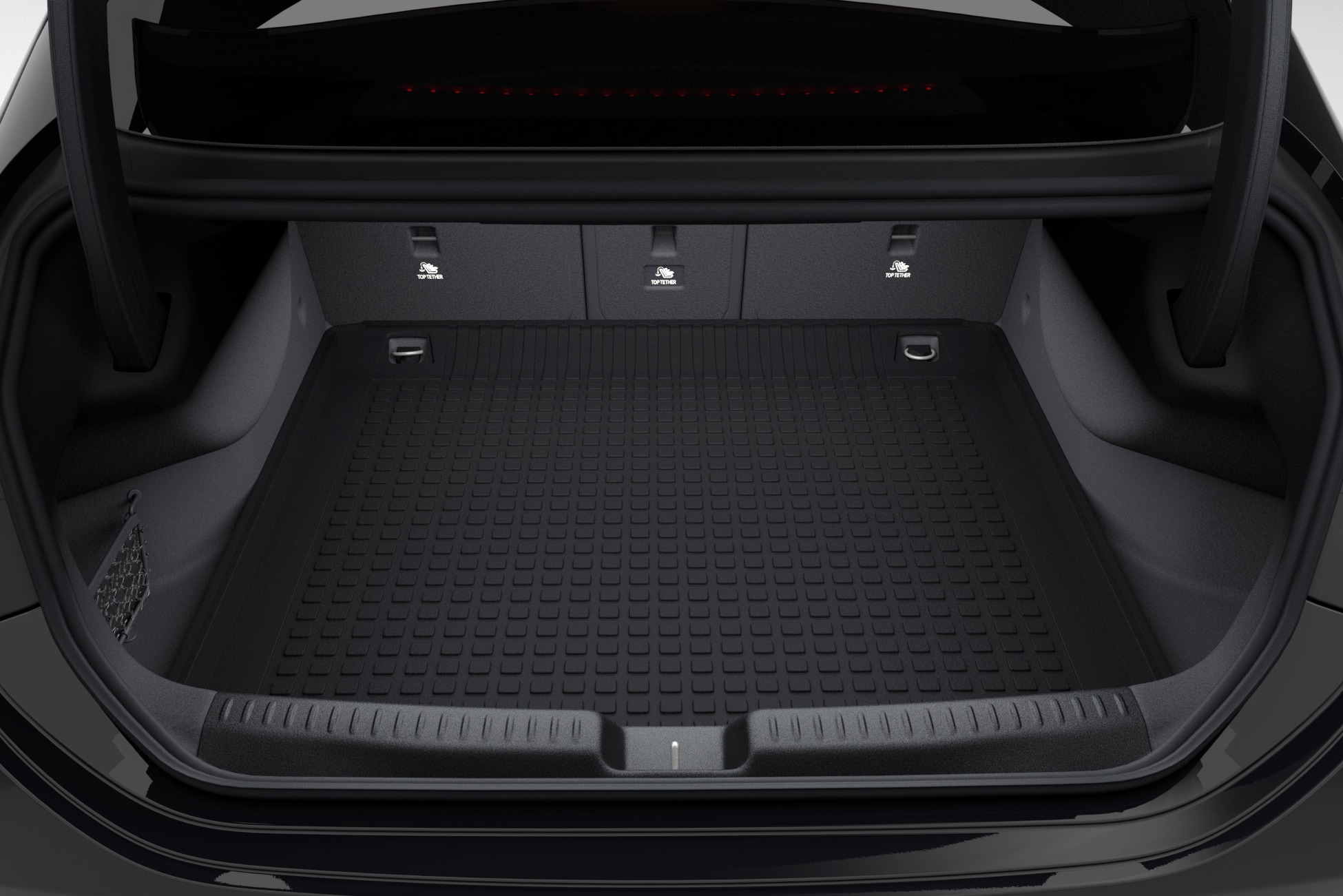 Kofferraumwanne, flach - schwarz, Polypropylen