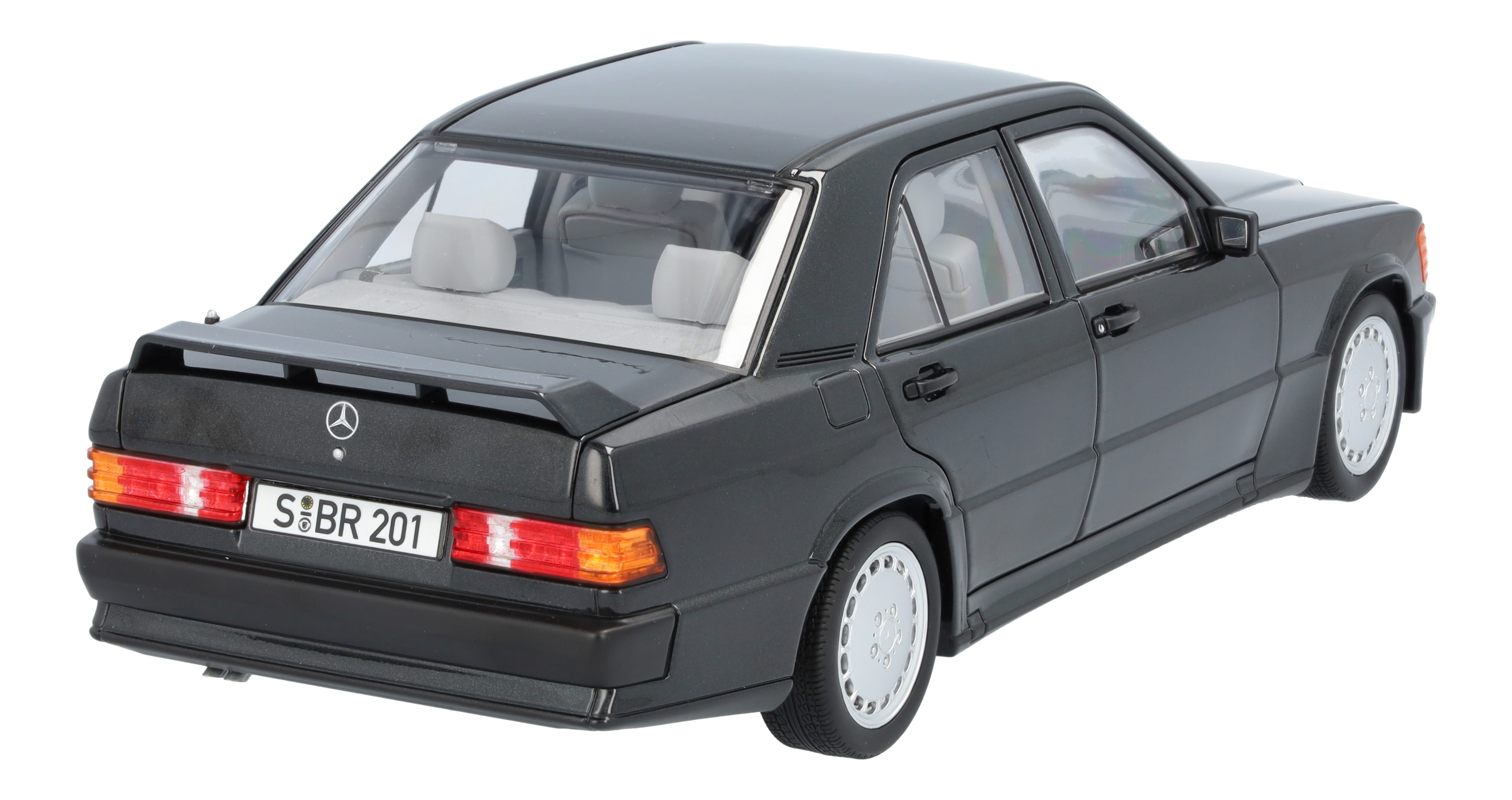 190 E 2.3-16 W 201 (1984-1988) - blauschwarz, Norev, 1:18