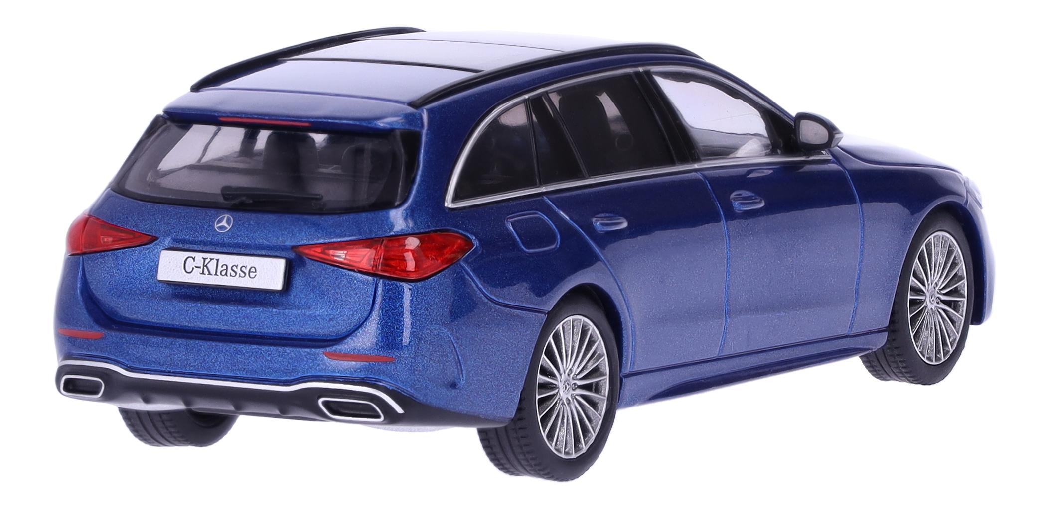 C-Klasse, T-Modell, AMG Line, S206 - blau, Herpa, 1:43 C-Klasse, T-Modell, AMG Line, S206 - blau, Herpa, 1:43
