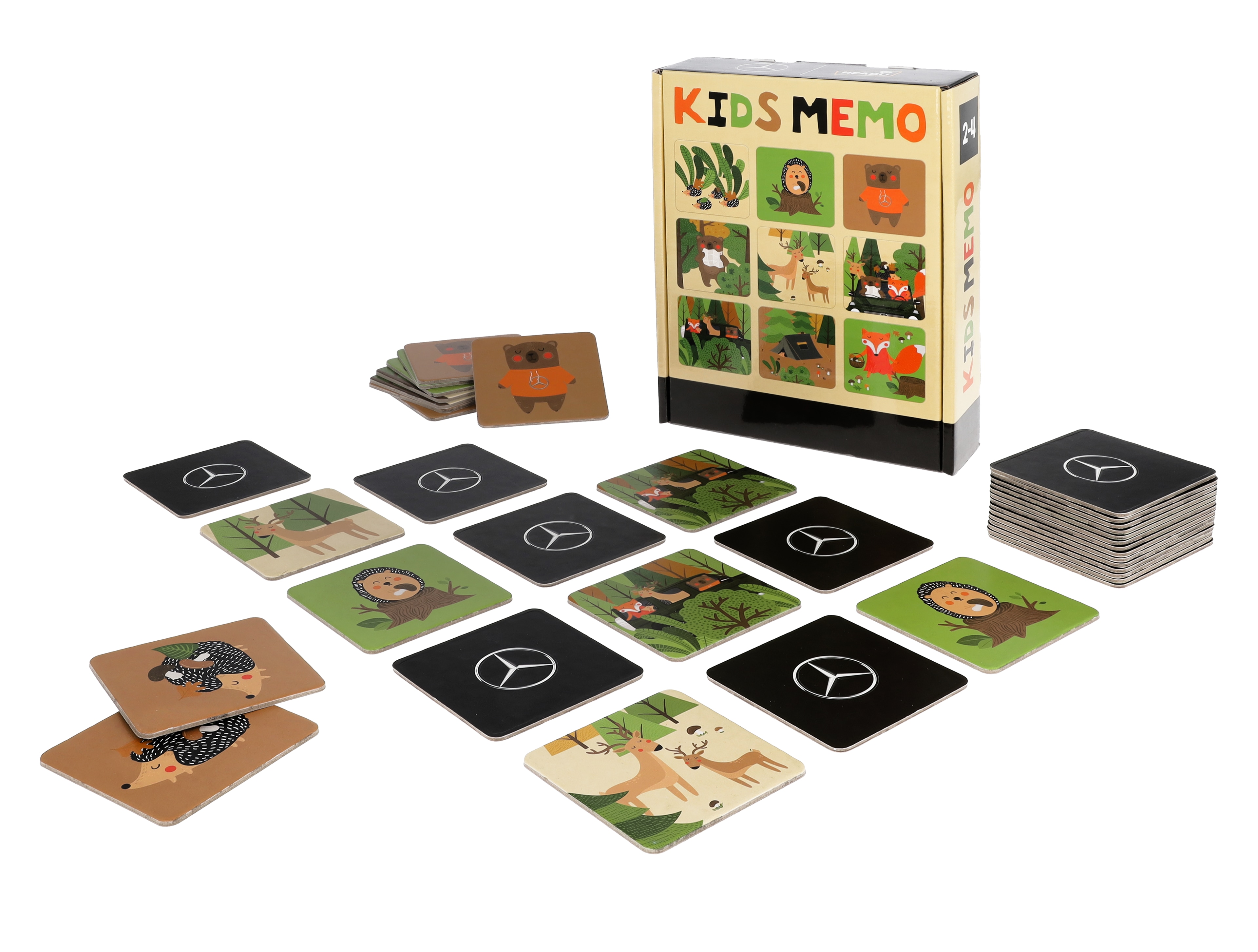 Kids Memo, Wald - bunt, Pappe, Headu Kids Memo, Wald - bunt, Pappe, Headu