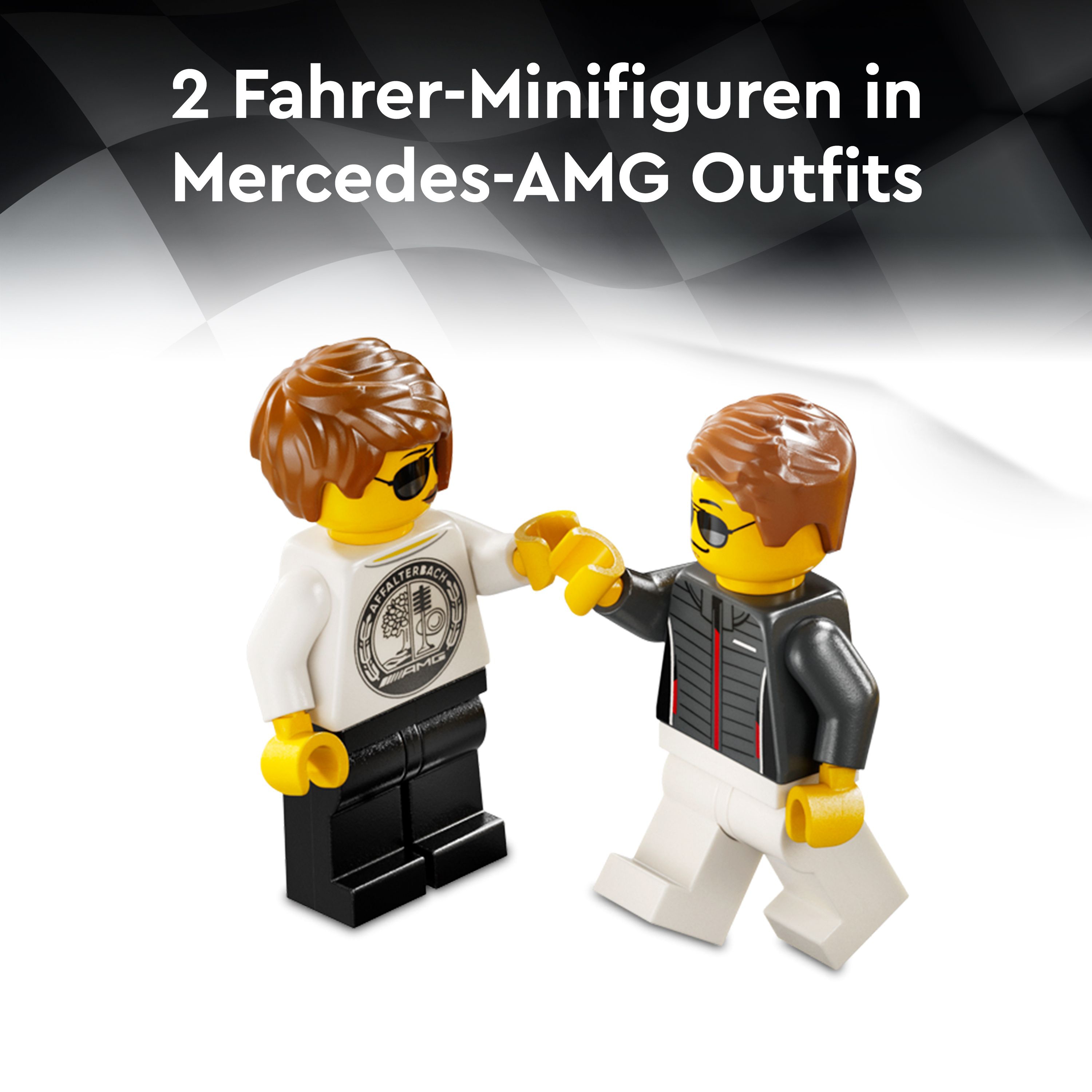 LEGO® Speed Champions G 63 & SL 63 - schwarz / gelb, LEGO LEGO® Speed Champions G 63 & SL 63 - schwarz / gelb, LEGO