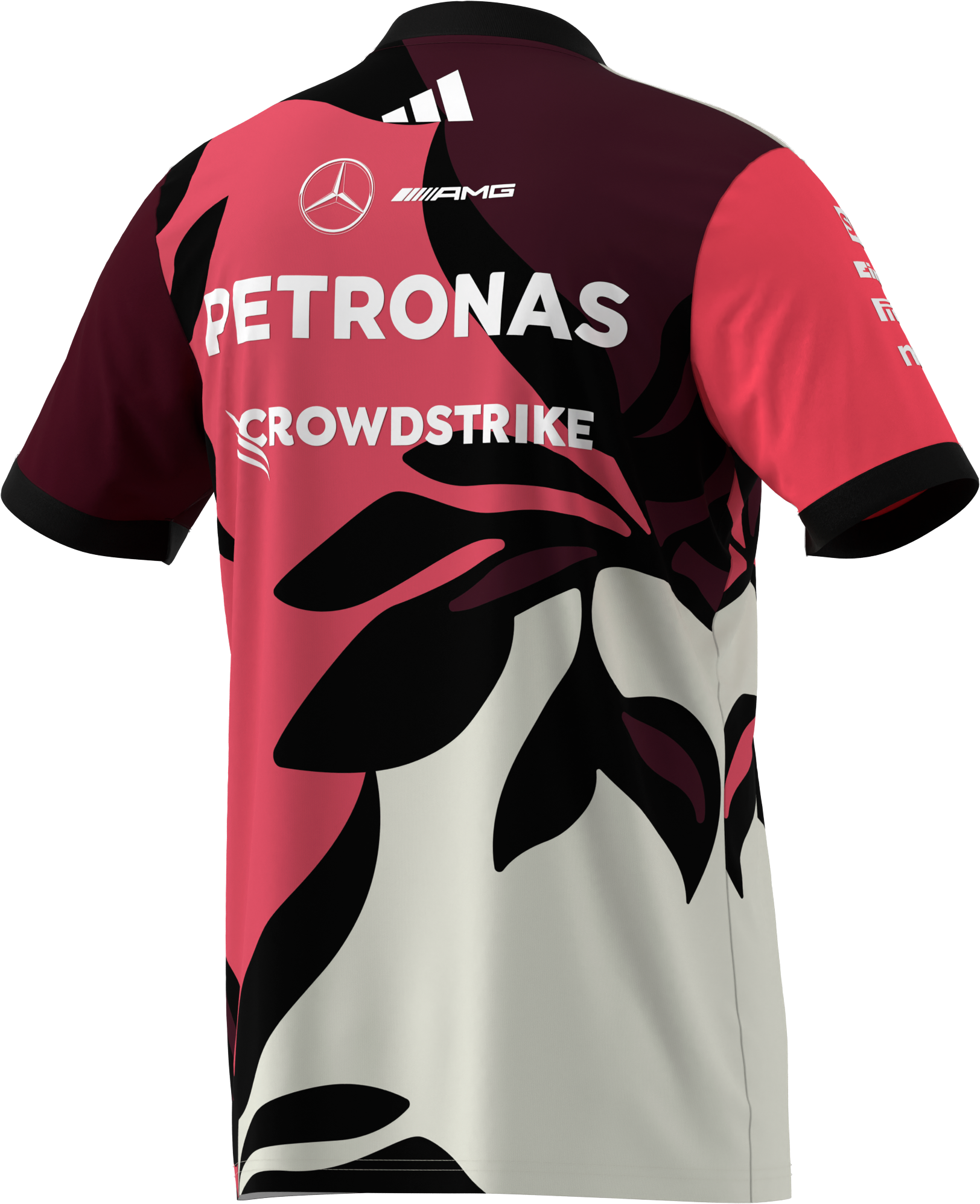T-Shirt Herren, Fahrer, Mercedes-AMG F1, Special Edition Miami 2025 - weinrot, L T-Shirt Herren, Fahrer, Mercedes-AMG F1, Special Edition Miami 2025 - weinrot, L