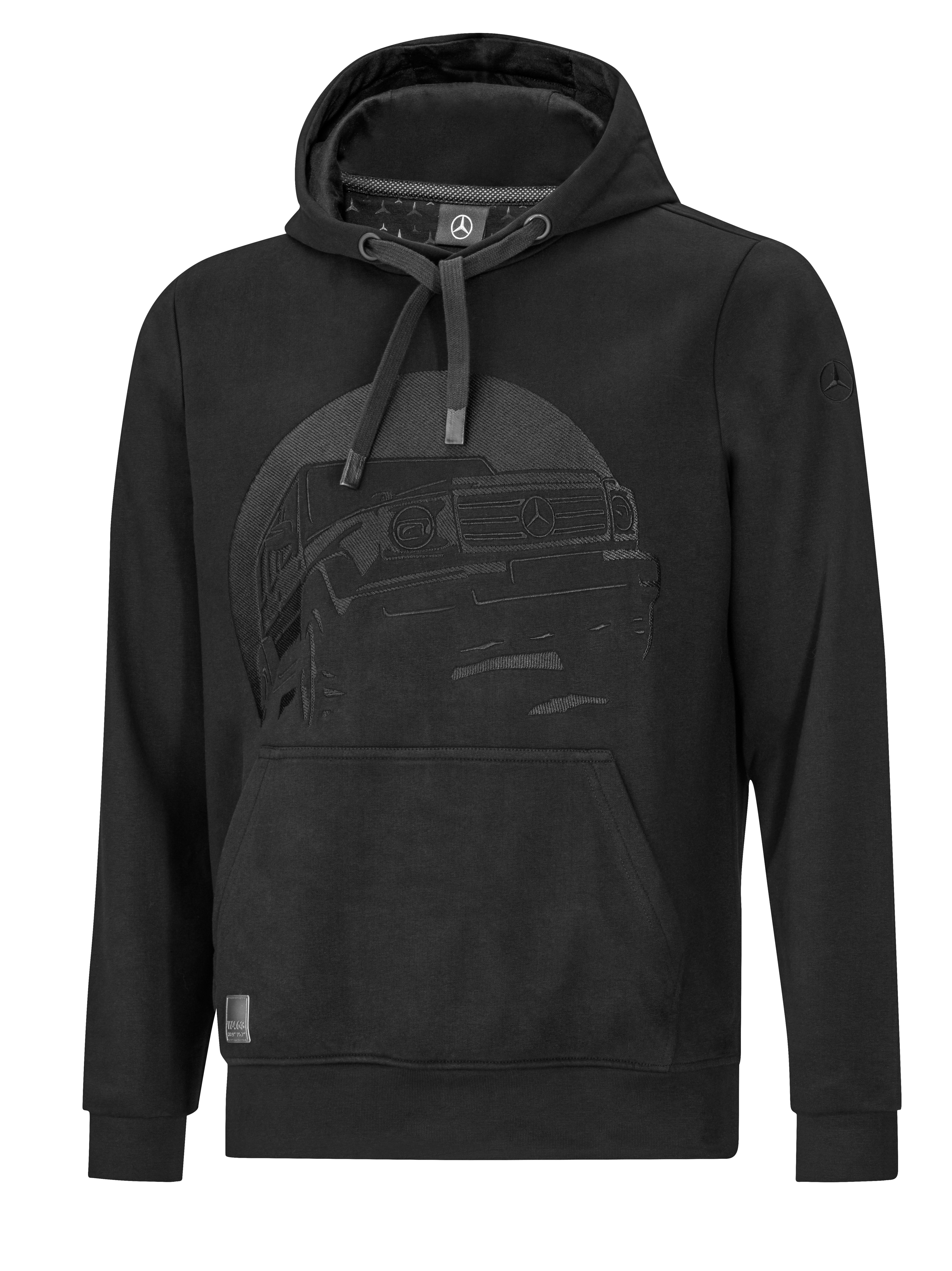 Sweathoody Herren, G-Klasse - schwarz, M