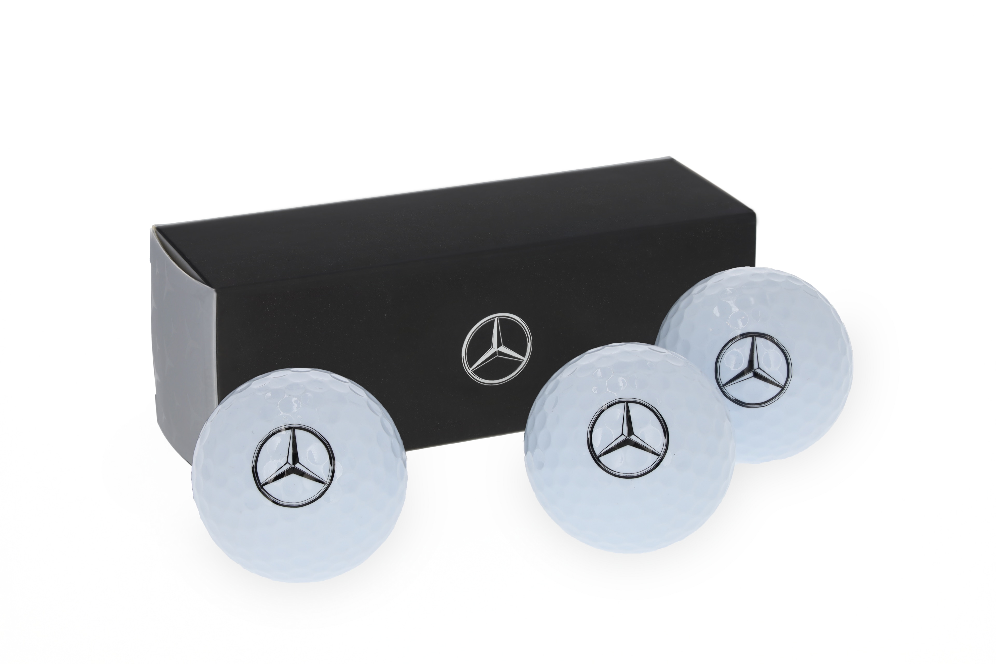 Golfbälle, 3er-Set - weiß, Surlyn / Gummi Golfbälle, 3er-Set - weiß, Surlyn / Gummi