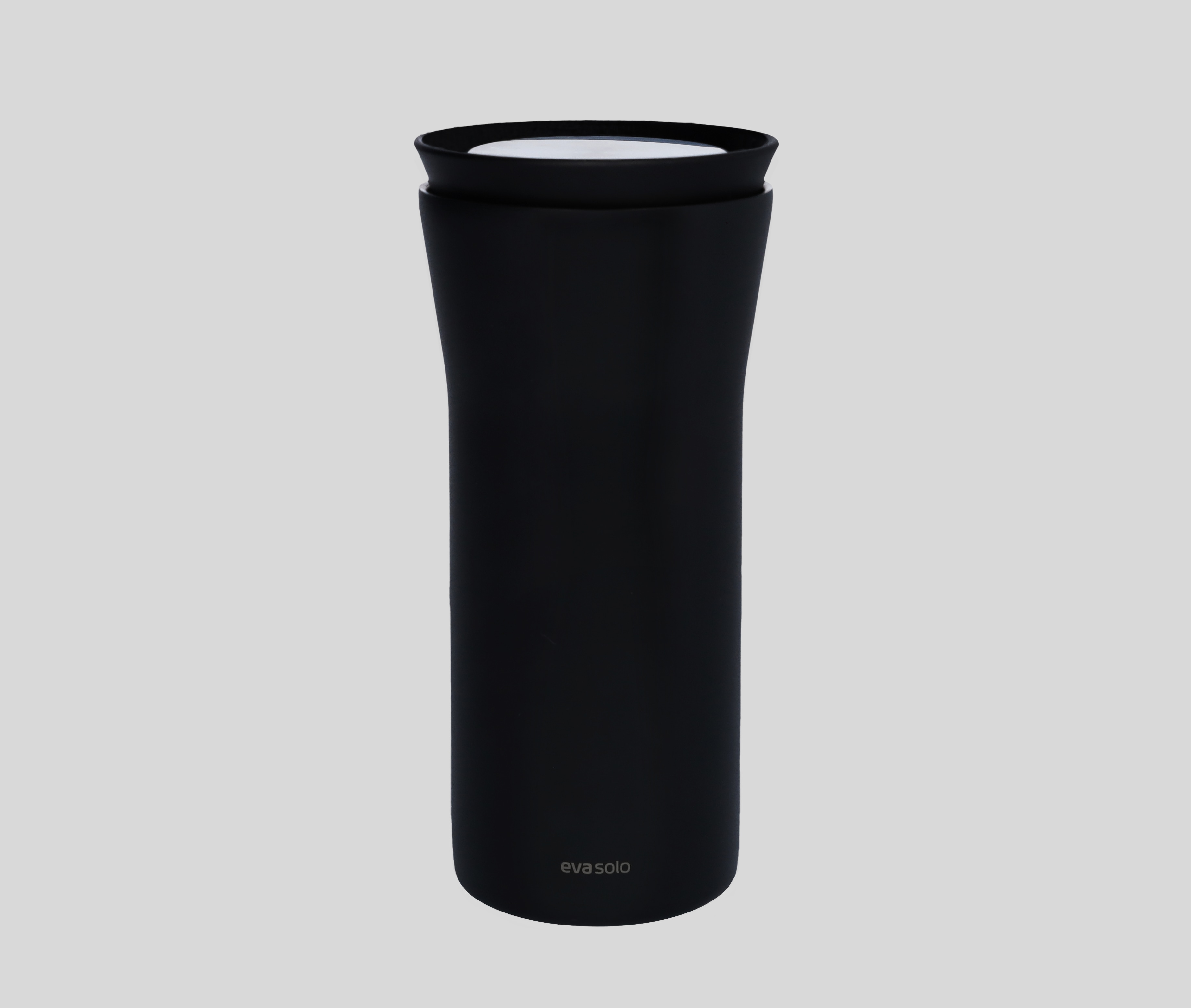 To Go Becher - schwarz / silberfarben, Edelstahl / Kunststoff, eva solo, 350 ml To Go Becher - schwarz / silberfarben, Edelstahl / Kunststoff, eva solo, 350 ml