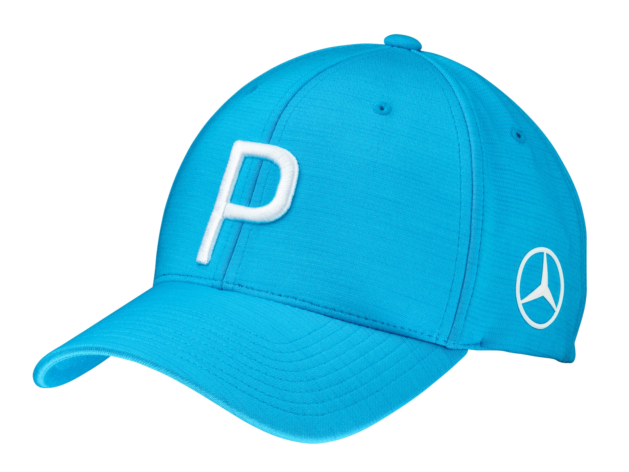 Golf-Cap, P - Aqua Blue, Polyester / Elasthan