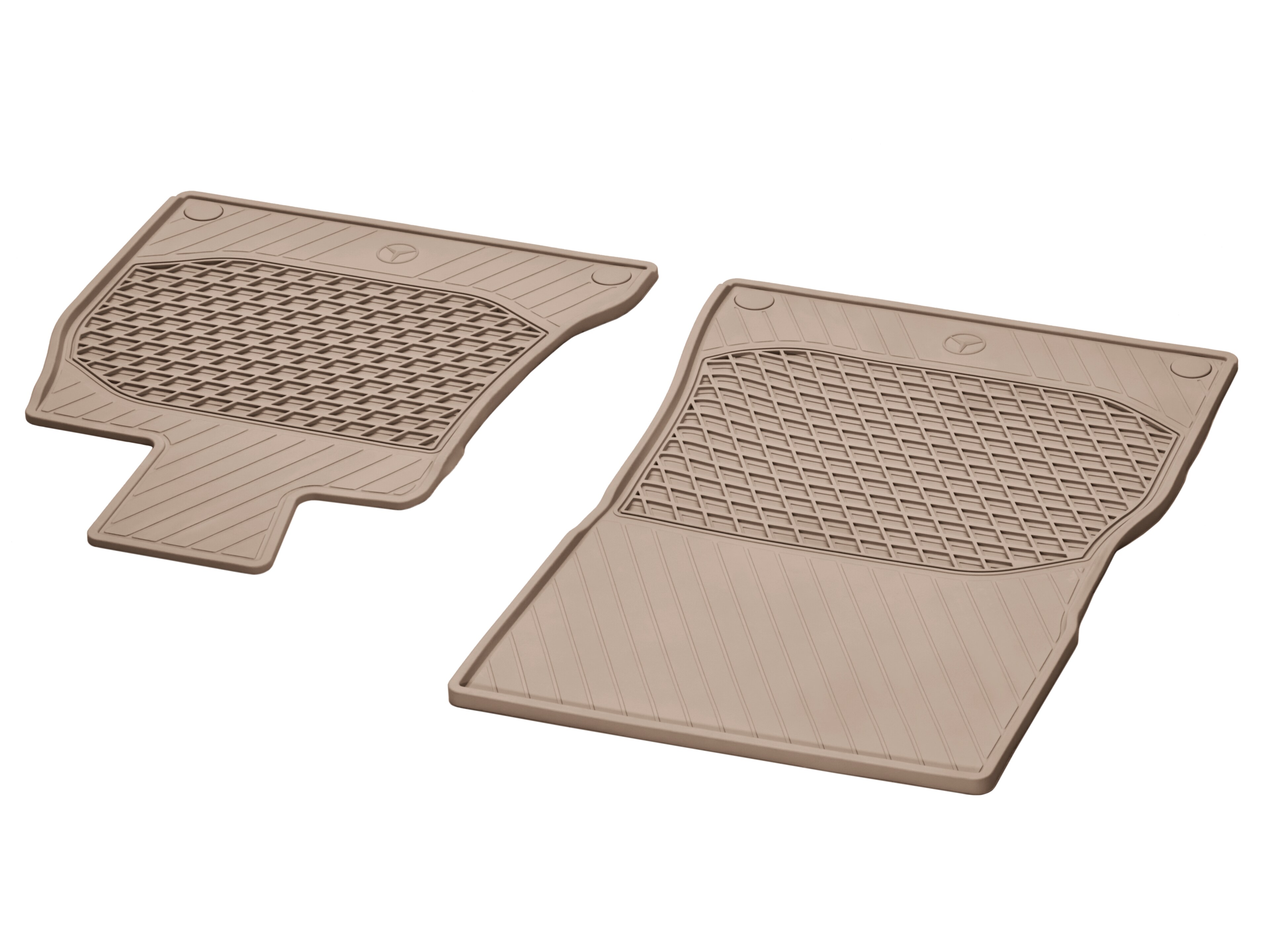 Allwettermatten, CLASSIC, Fahrer-/Beifahrermatte, 2-teilig - RL, seidenbeige Allwettermatten, CLASSIC, Fahrer-/Beifahrermatte, 2-teilig - RL, seidenbeige