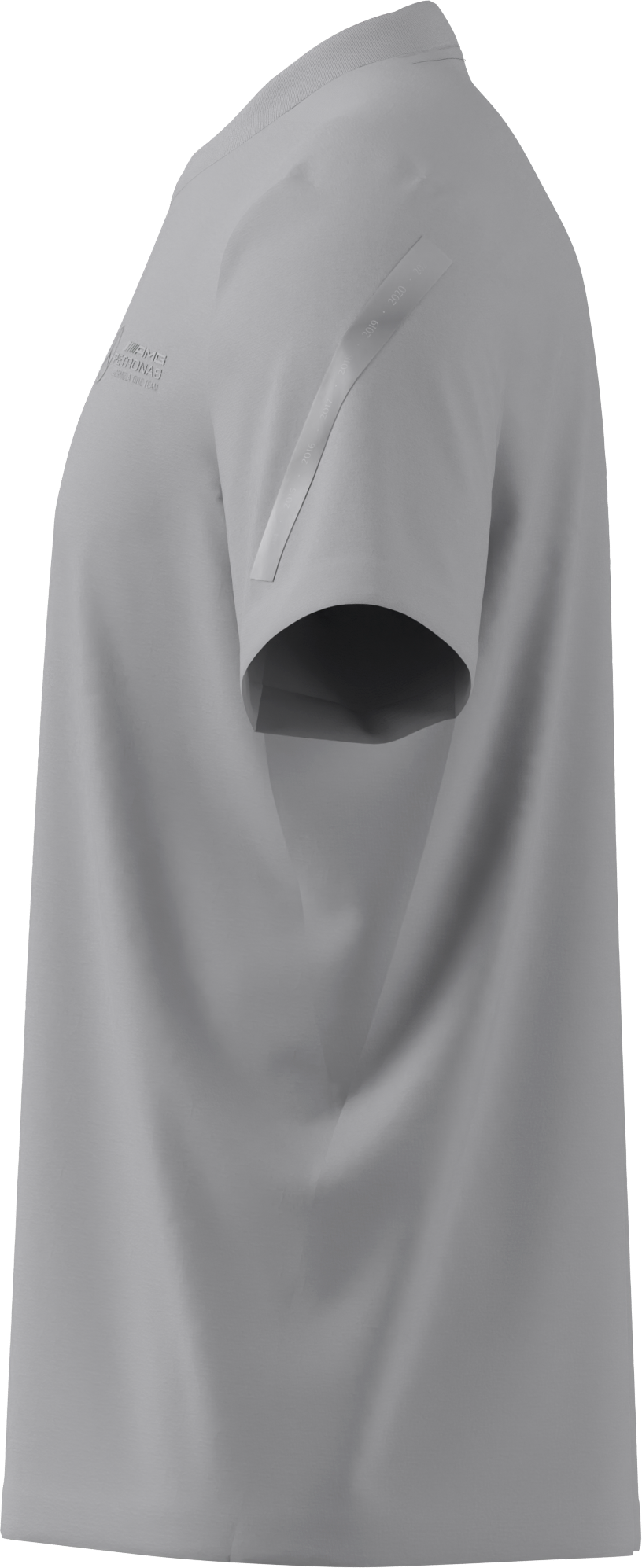 T-Shirt Herren, Mercedes-AMG F1, Special Edition Silverstone 2025 - grau, XS