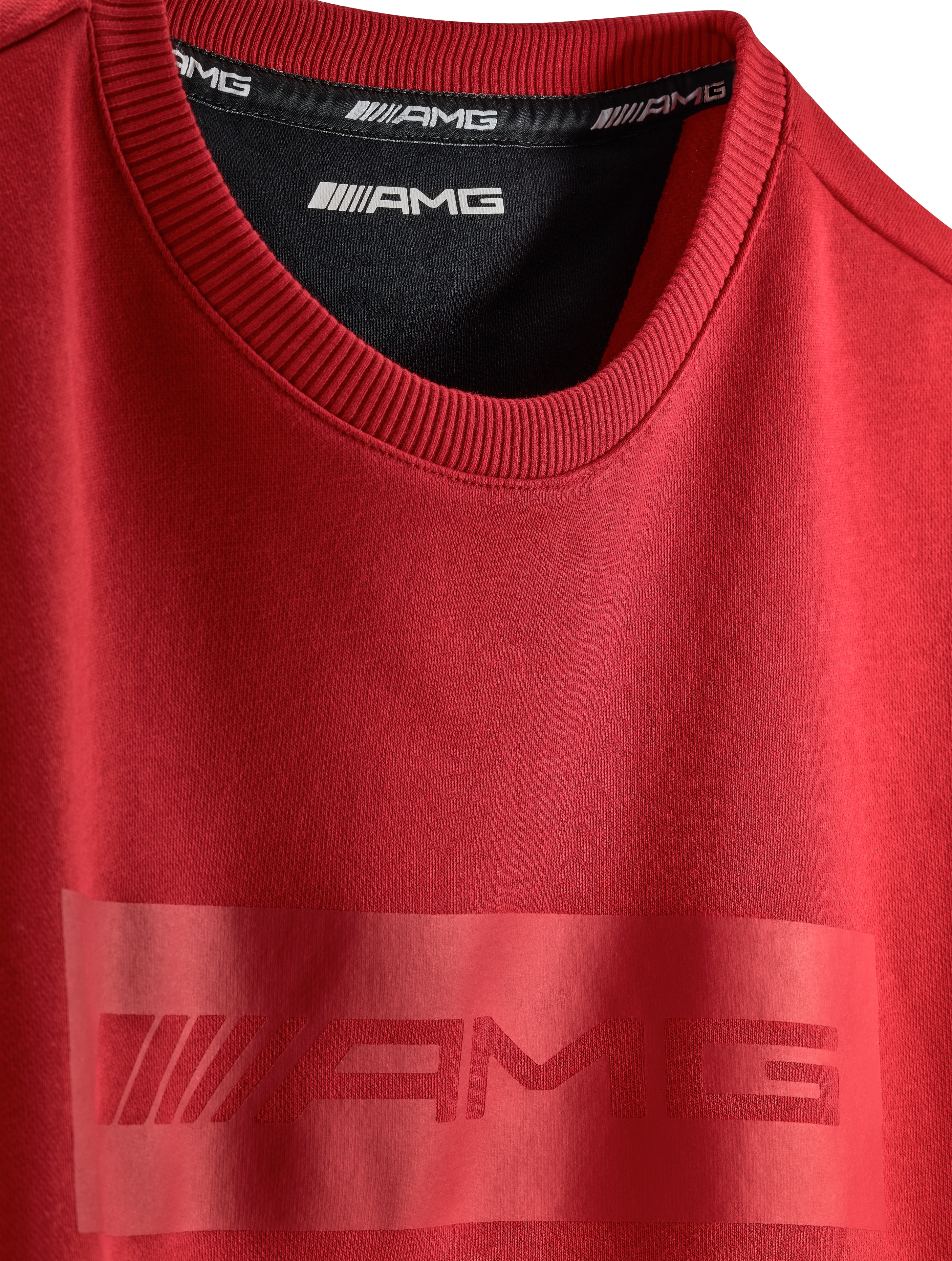 AMG Sweatshirt, Unisex - rot, XS AMG Sweatshirt, Unisex - rot, XS