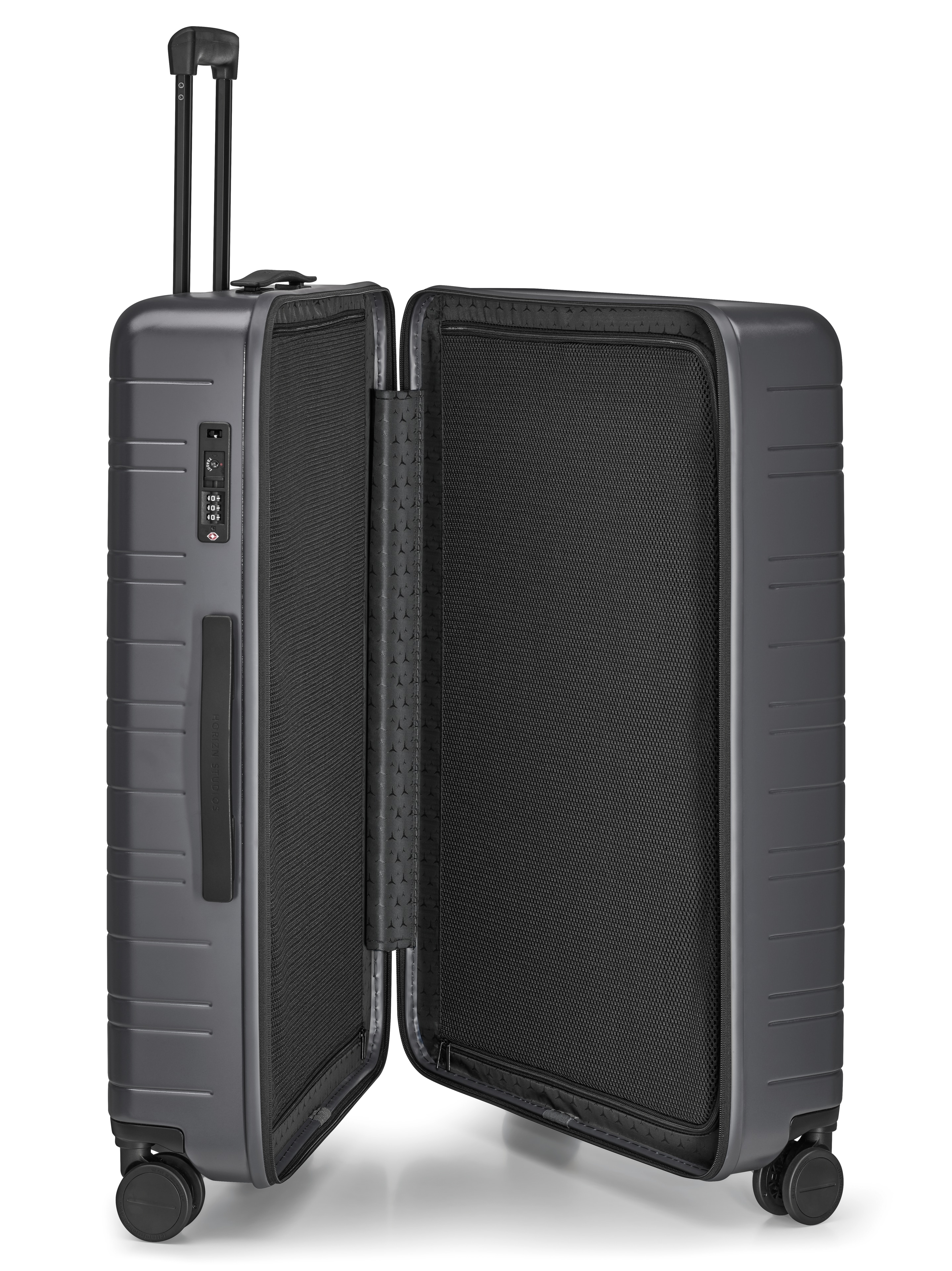 Koffer, H7 - graphit, Polycarbonat / Polyester, HORIZN STUDIOS, 90 l Koffer, H7 - graphit, Polycarbonat / Polyester, HORIZN STUDIOS, 90 l