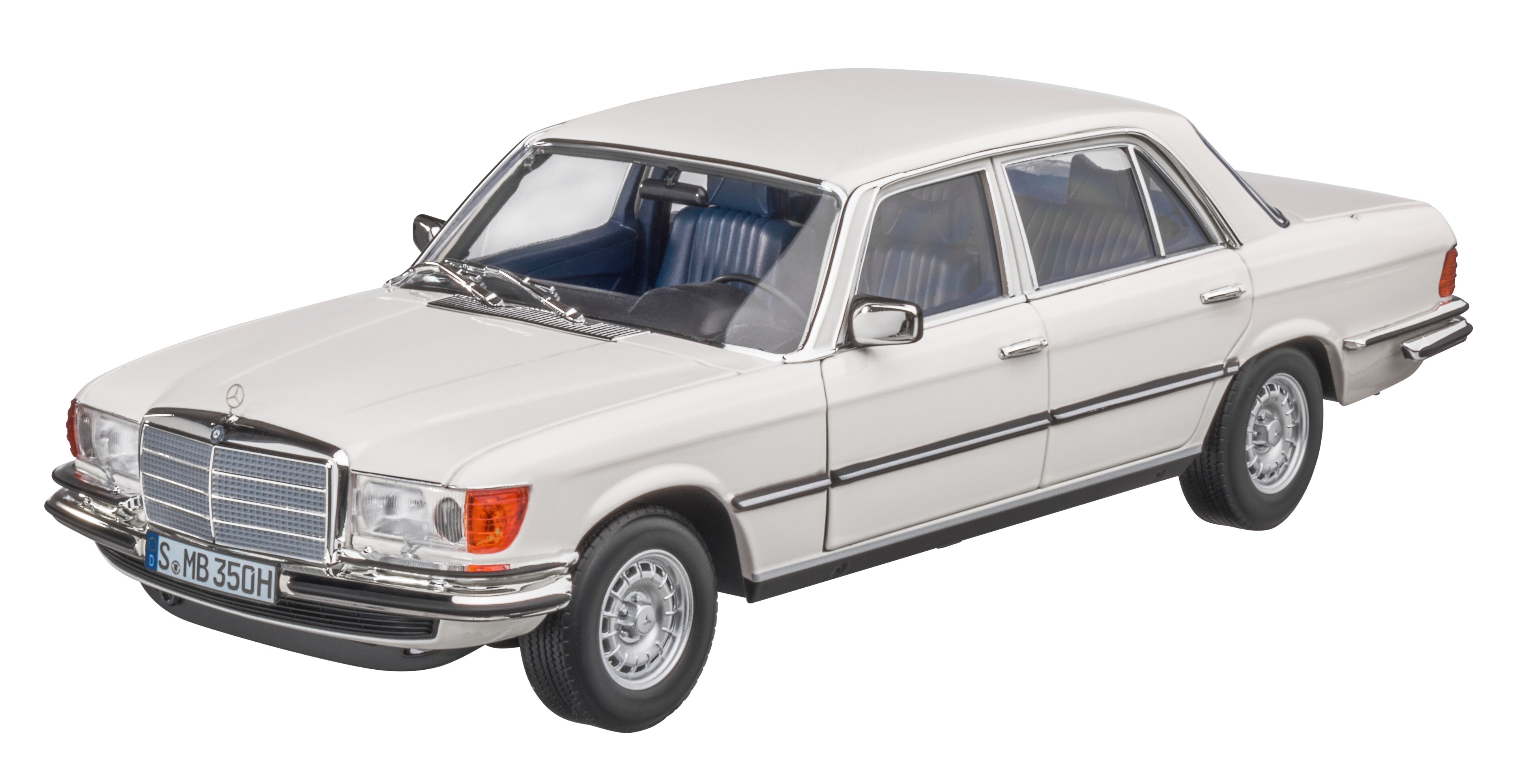 450 SEL W 116 (1976-1980) - weiß, Norev, 1:18