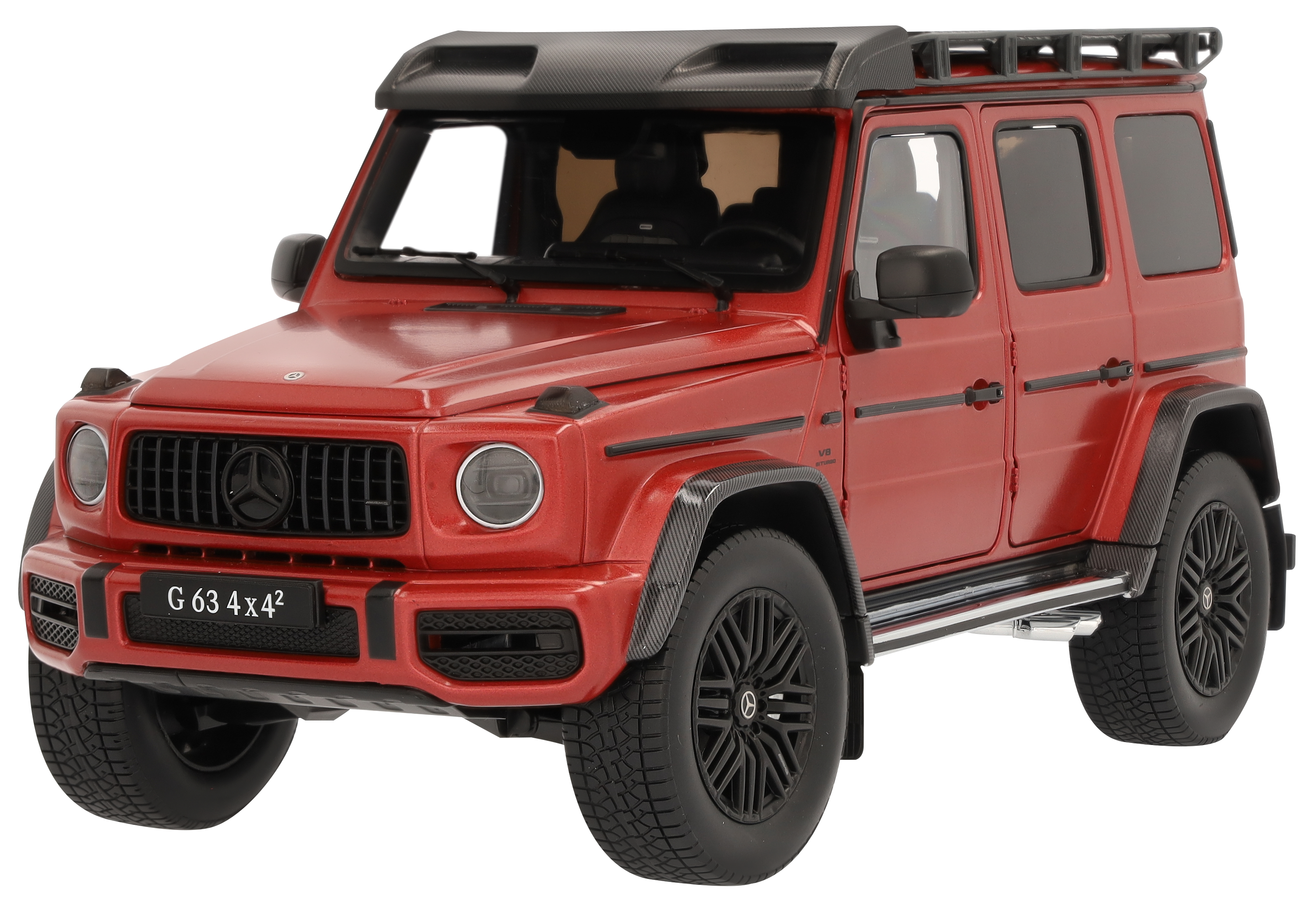 Mercedes-AMG G 63 4x4², W463 - G manufaktur hyazinthrot magno, iScale, 1:18