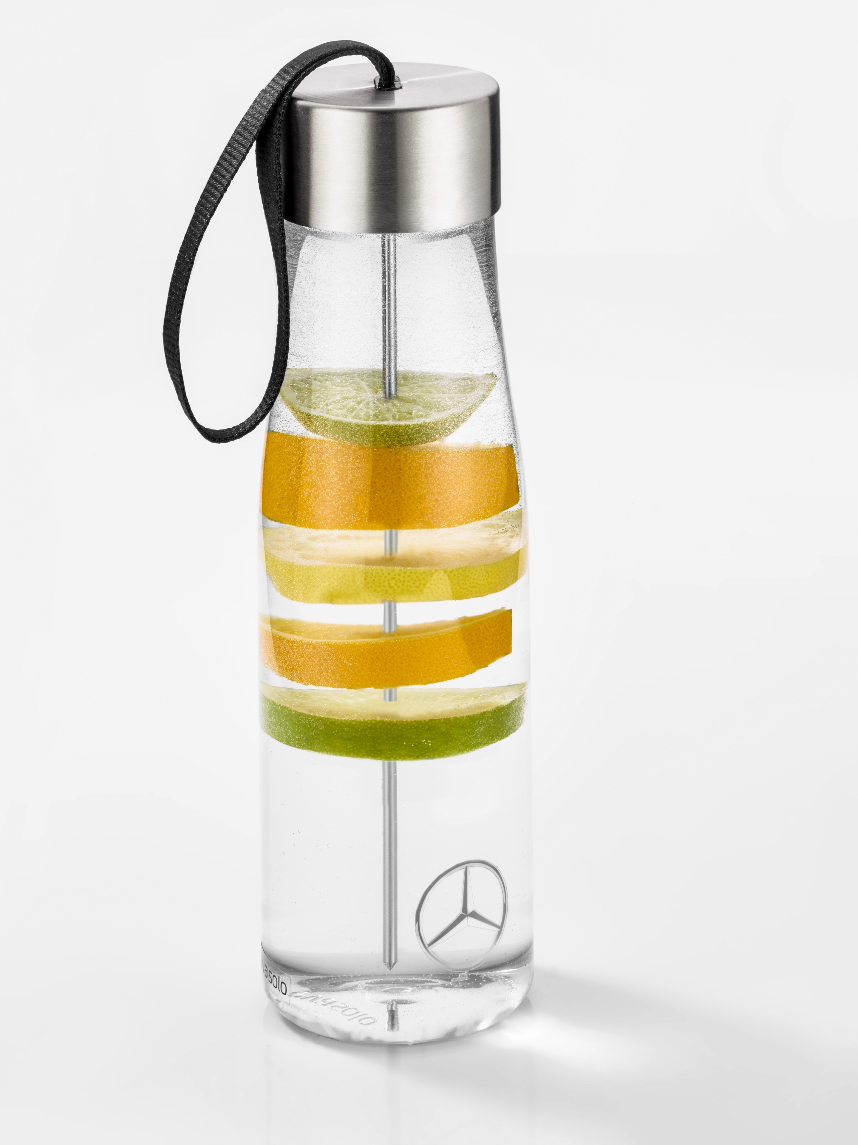Trinkflasche, Myflavour - transparent / silberfarben, Tritan, eva solo, 750 ml