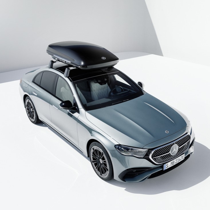 mercedes-benz-amg-e-klasse-w214-2023-Banner-Veredelung-Zubehoer-Dachbox