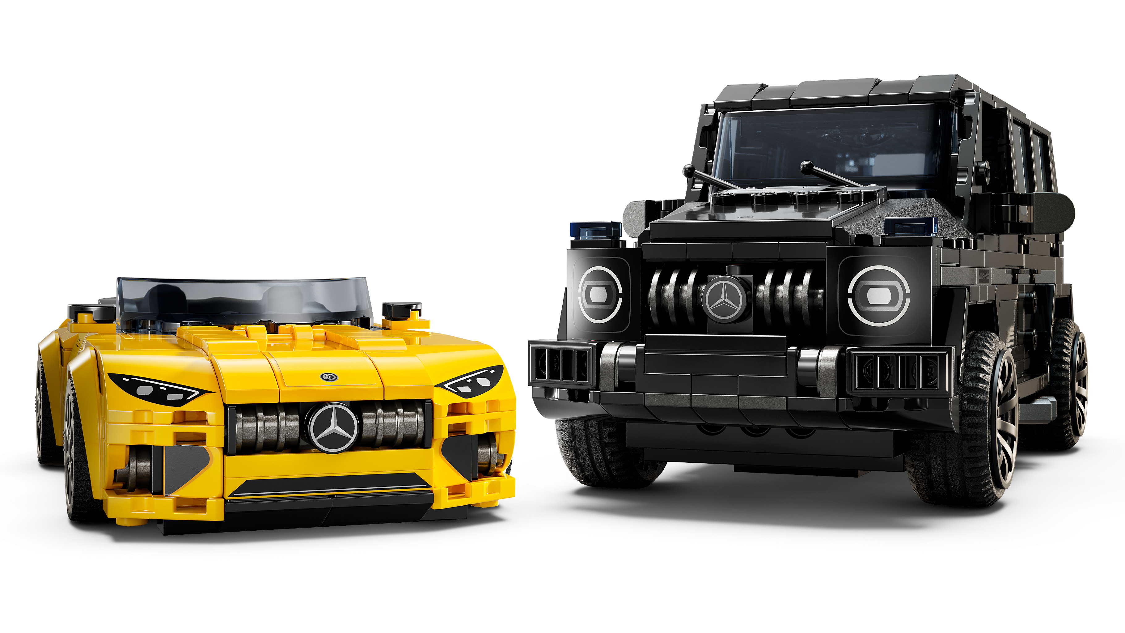 LEGO® Speed Champions G 63 & SL 63 - schwarz / gelb, LEGO LEGO® Speed Champions G 63 & SL 63 - schwarz / gelb, LEGO