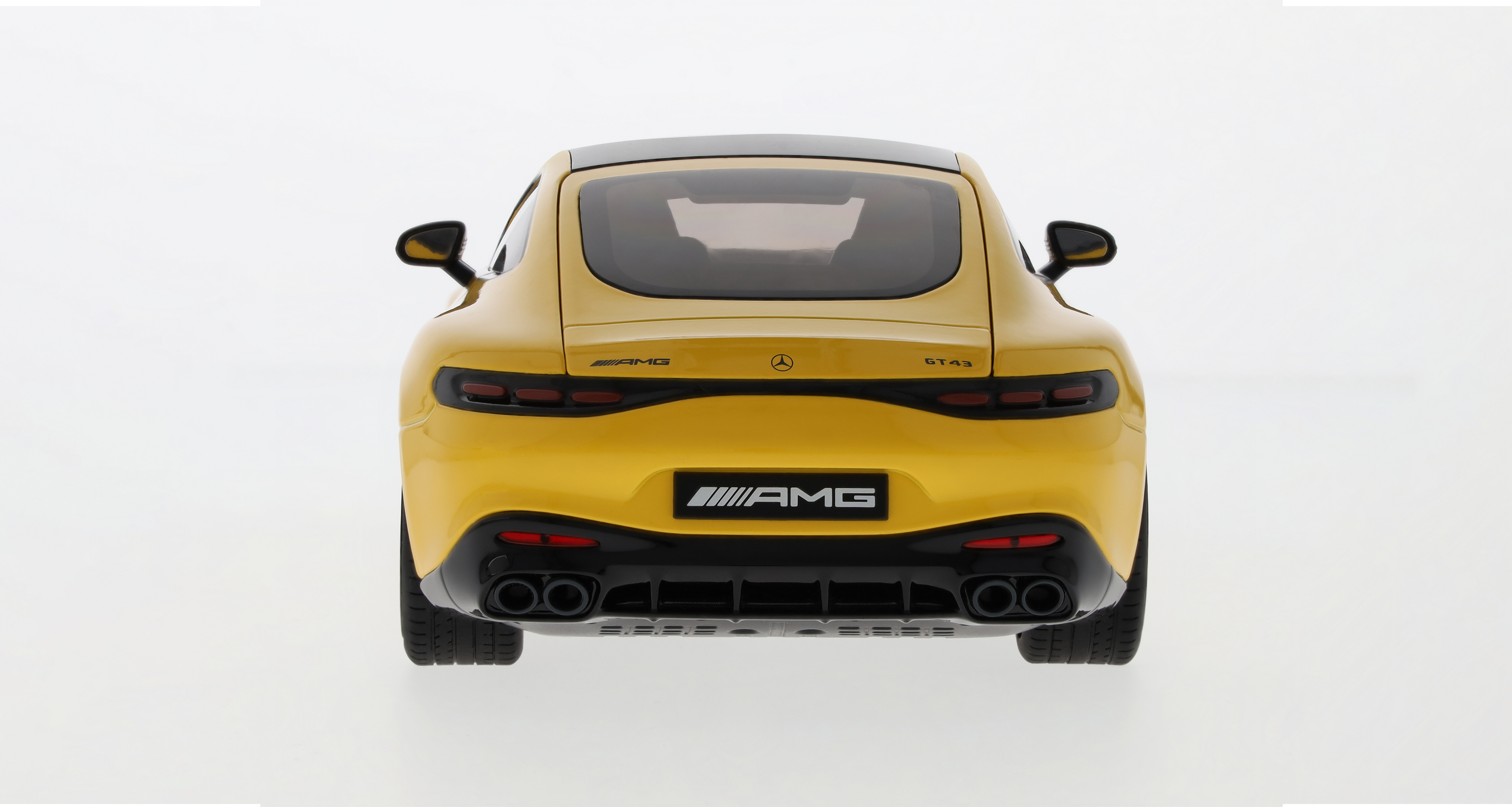 Mercedes-AMG GT 43 - sonnengelb, NZG, 1:18 Mercedes-AMG GT 43 - sonnengelb, NZG, 1:18