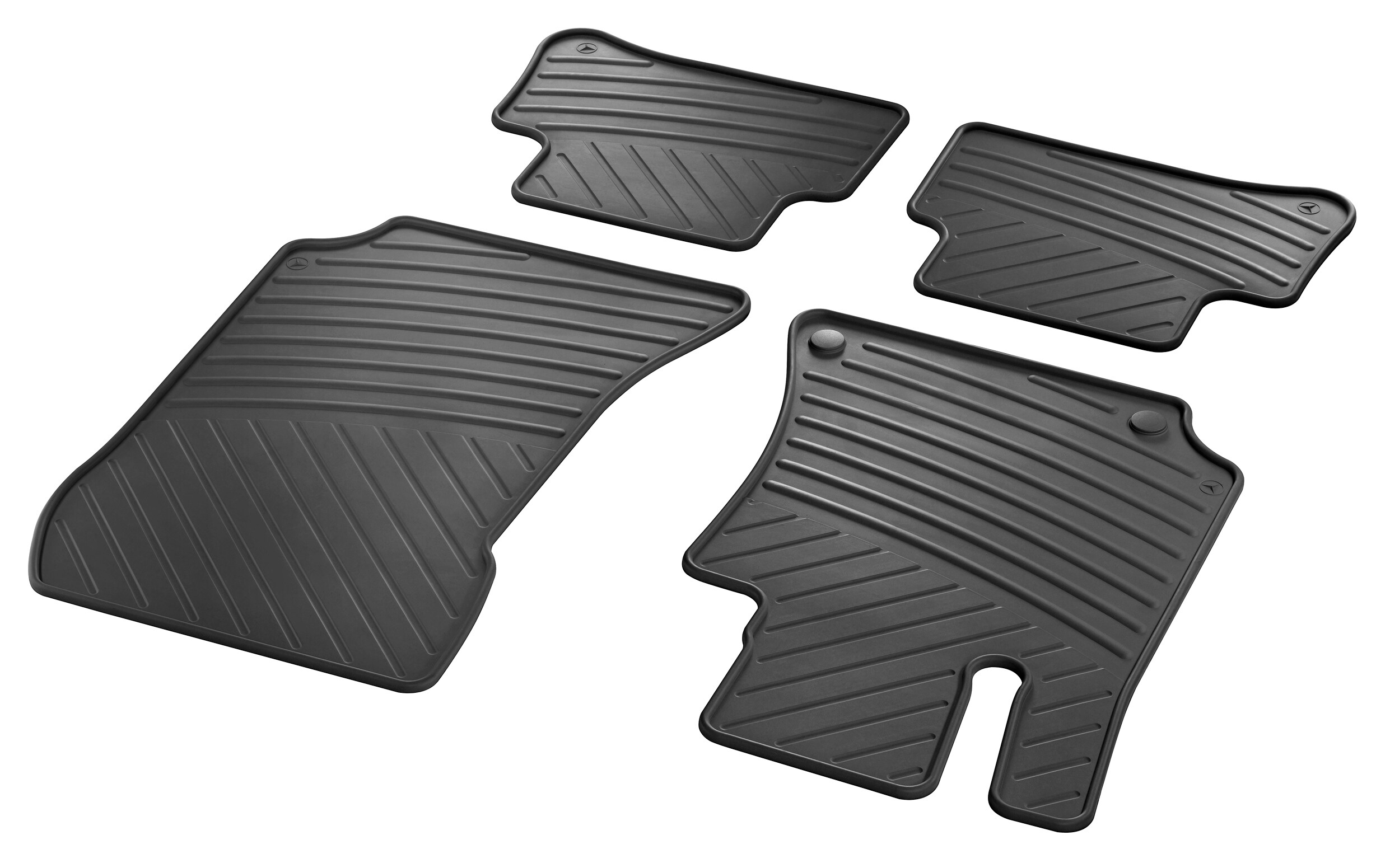 Allwettermatten, CLASSIC, Satz, 4-teilig - LL, schwarz Allwettermatten, CLASSIC, Satz, 4-teilig - LL, schwarz