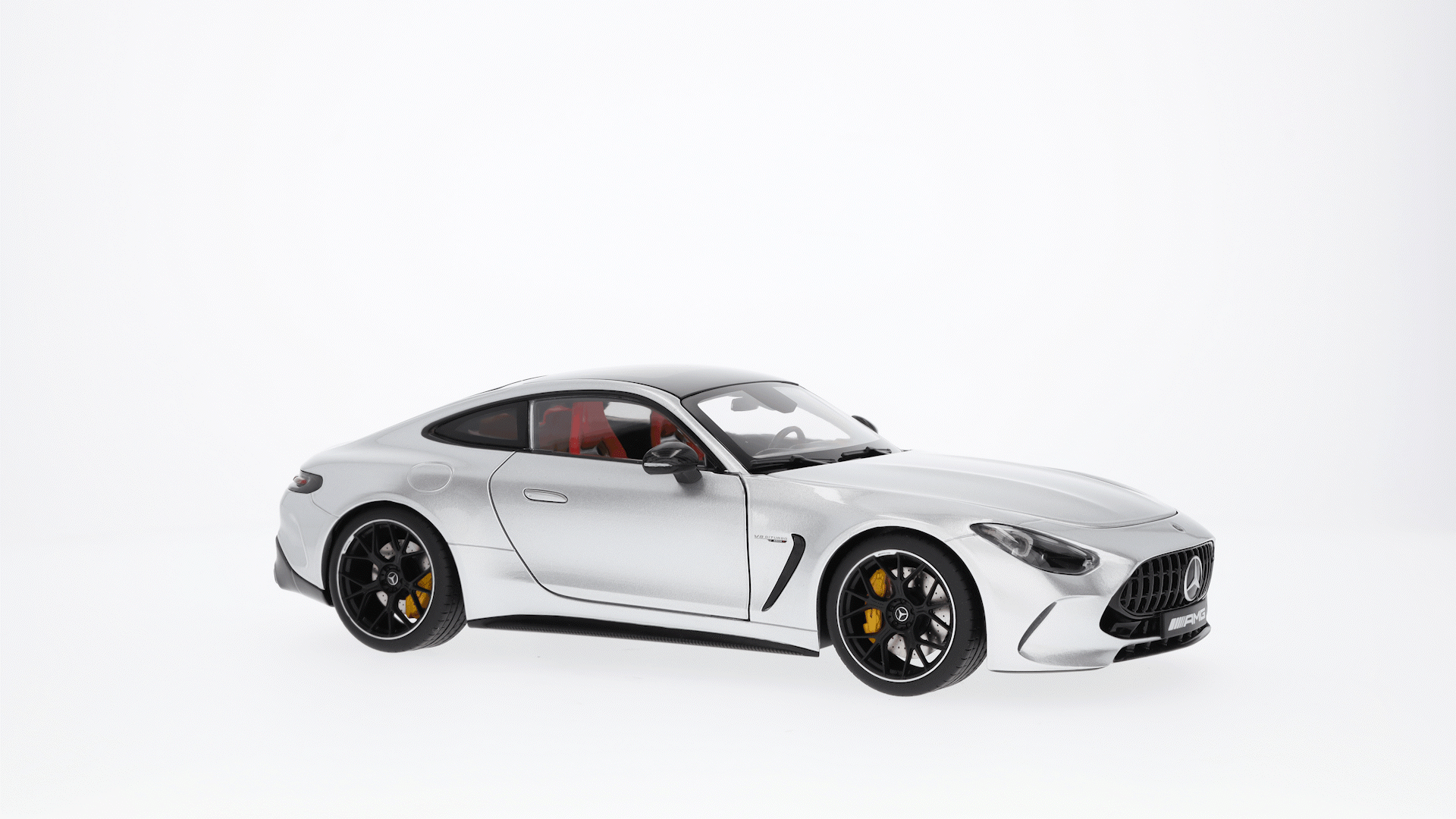 Mercedes-AMG GT 63, C192 - hightechsilber, NZG, 1:18 Mercedes-AMG GT 63, C192 - hightechsilber, NZG, 1:18