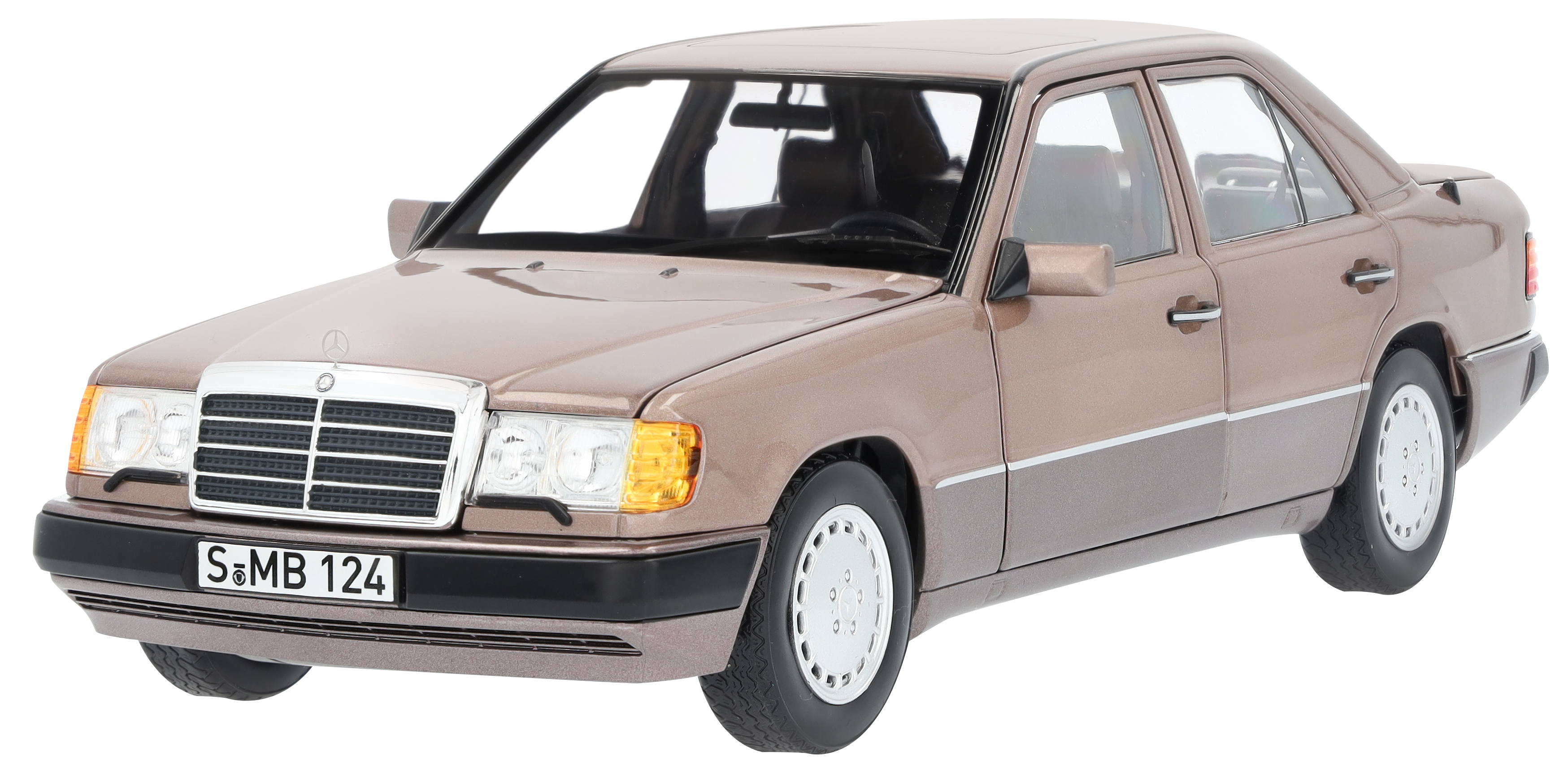 230 E W 124 (1989-1993), Limousine - Rosenholz, Norev, 1:18