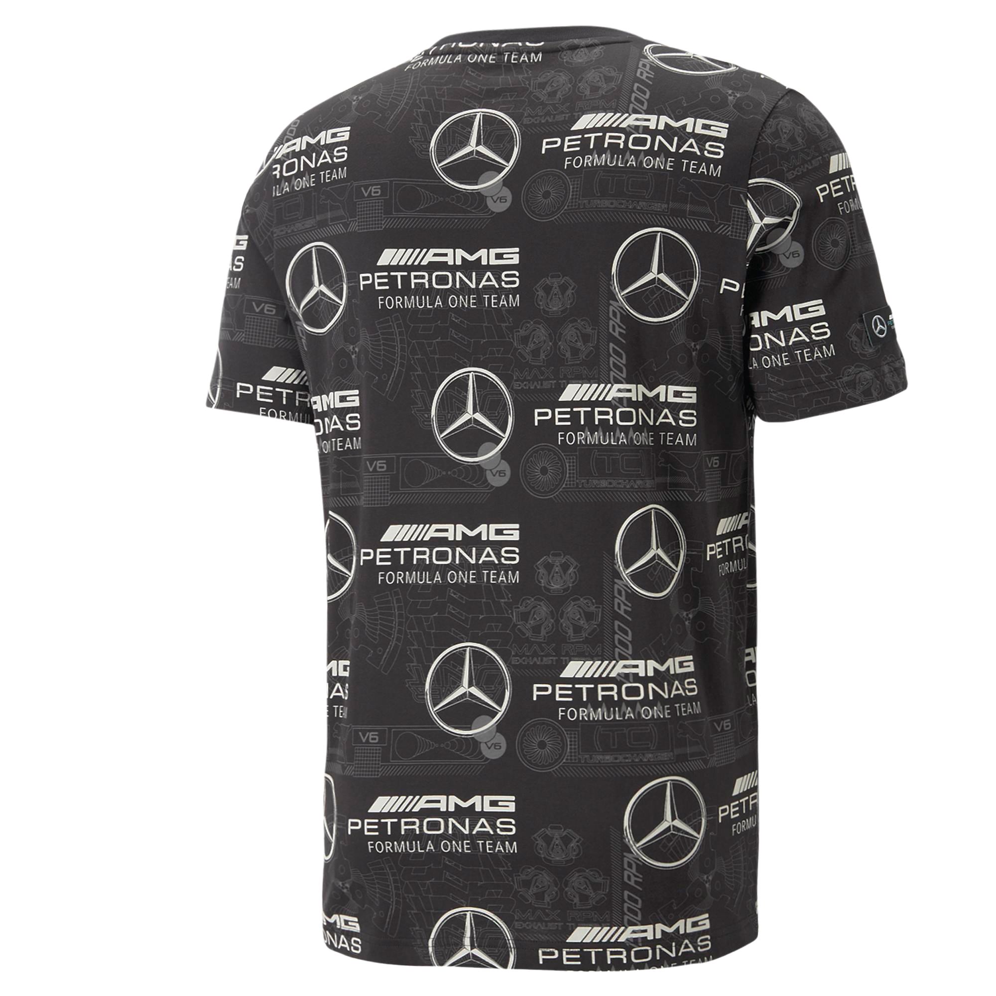 T-Shirt, Mercedes-AMG F1 - schwarz, S T-Shirt, Mercedes-AMG F1 - schwarz, S