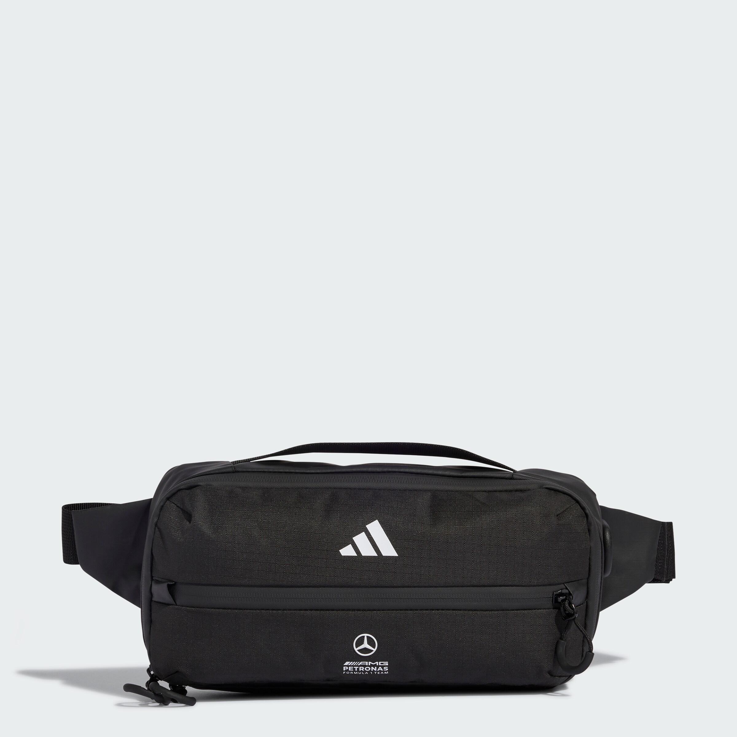 Bauchtasche, Mercedes-AMG F1 - schwarz, Polyester (recycelt), adidas