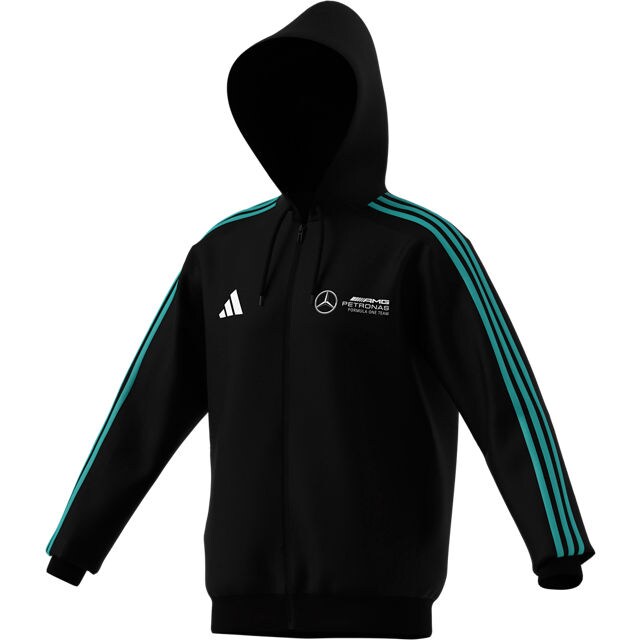 Sweatjacke Herren, Mercedes-AMG F1 - schwarz, XL