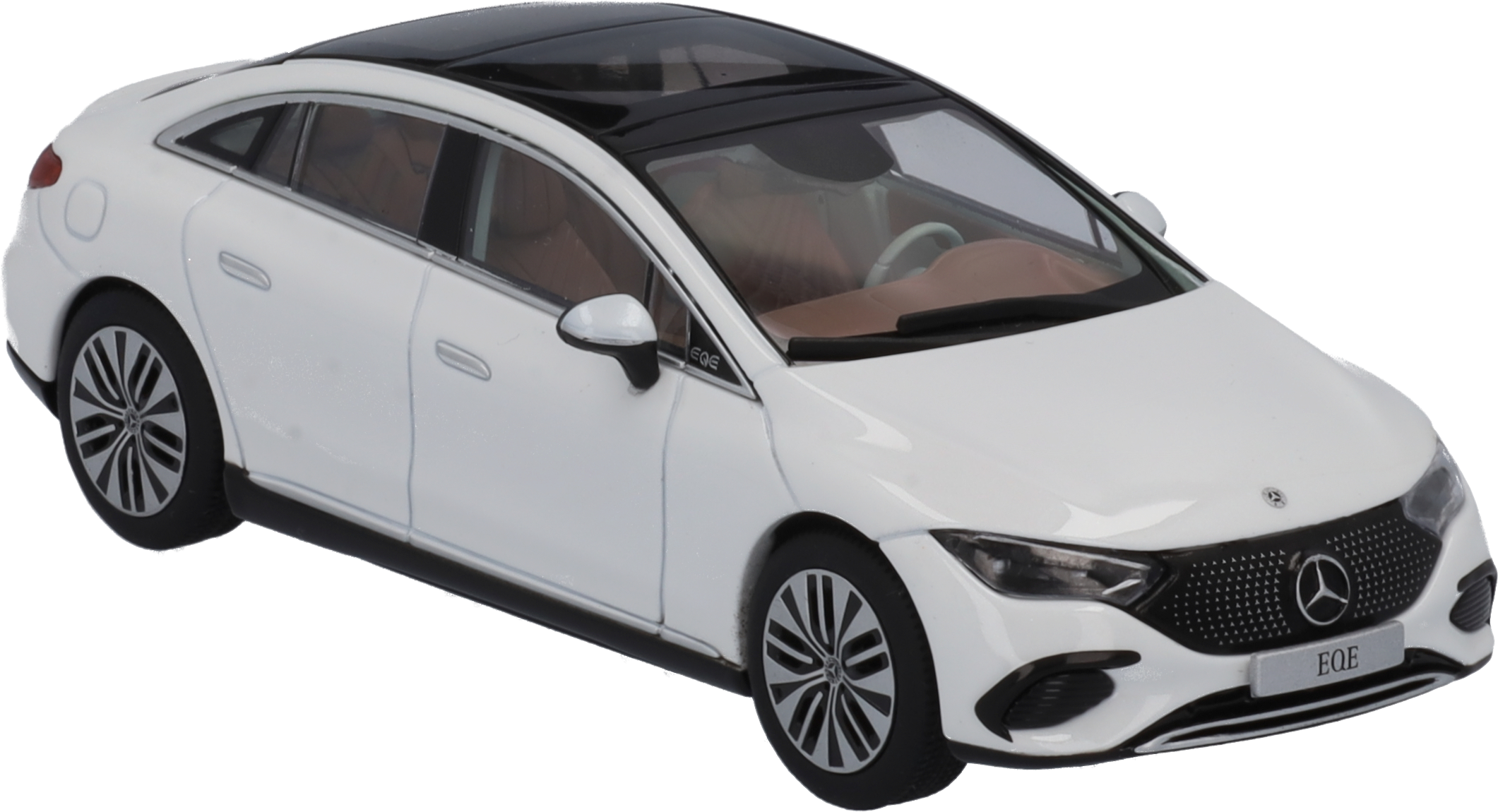 EQE, Limousine, Electric Art Line, V295 - MANUFAKTUR opalithweiß bright, Herpa, 1:43 EQE, Limousine, Electric Art Line, V295 - MANUFAKTUR opalithweiß bright, Herpa, 1:43