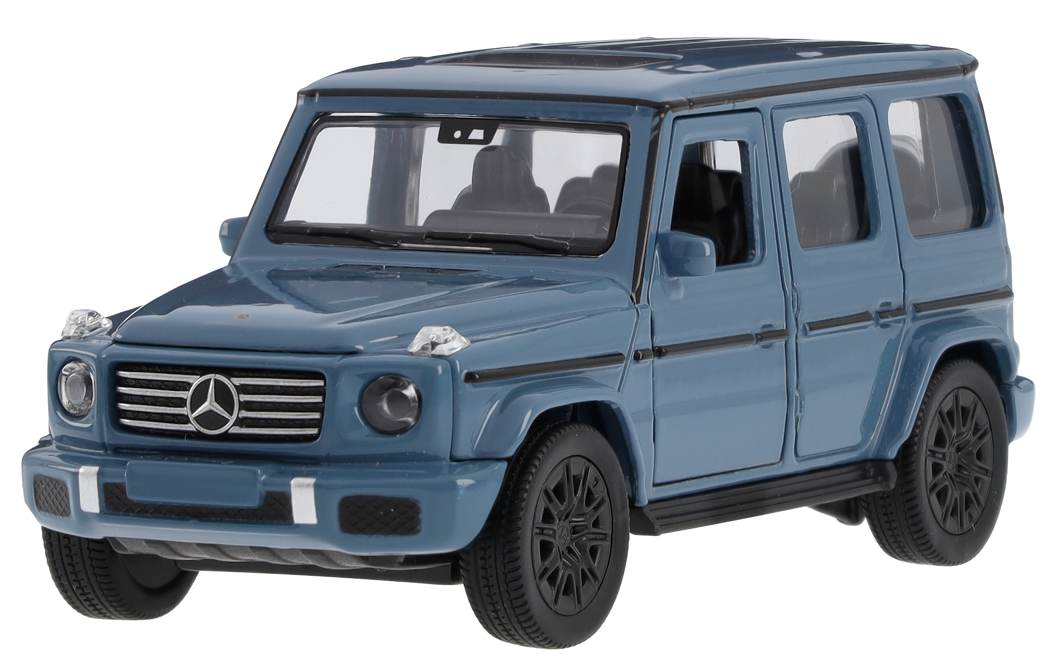 G-Klasse, Geländewagen, W465, Pullback - MANUFAKTUR vintageblau uni, Heinrich Bauer, 1:43