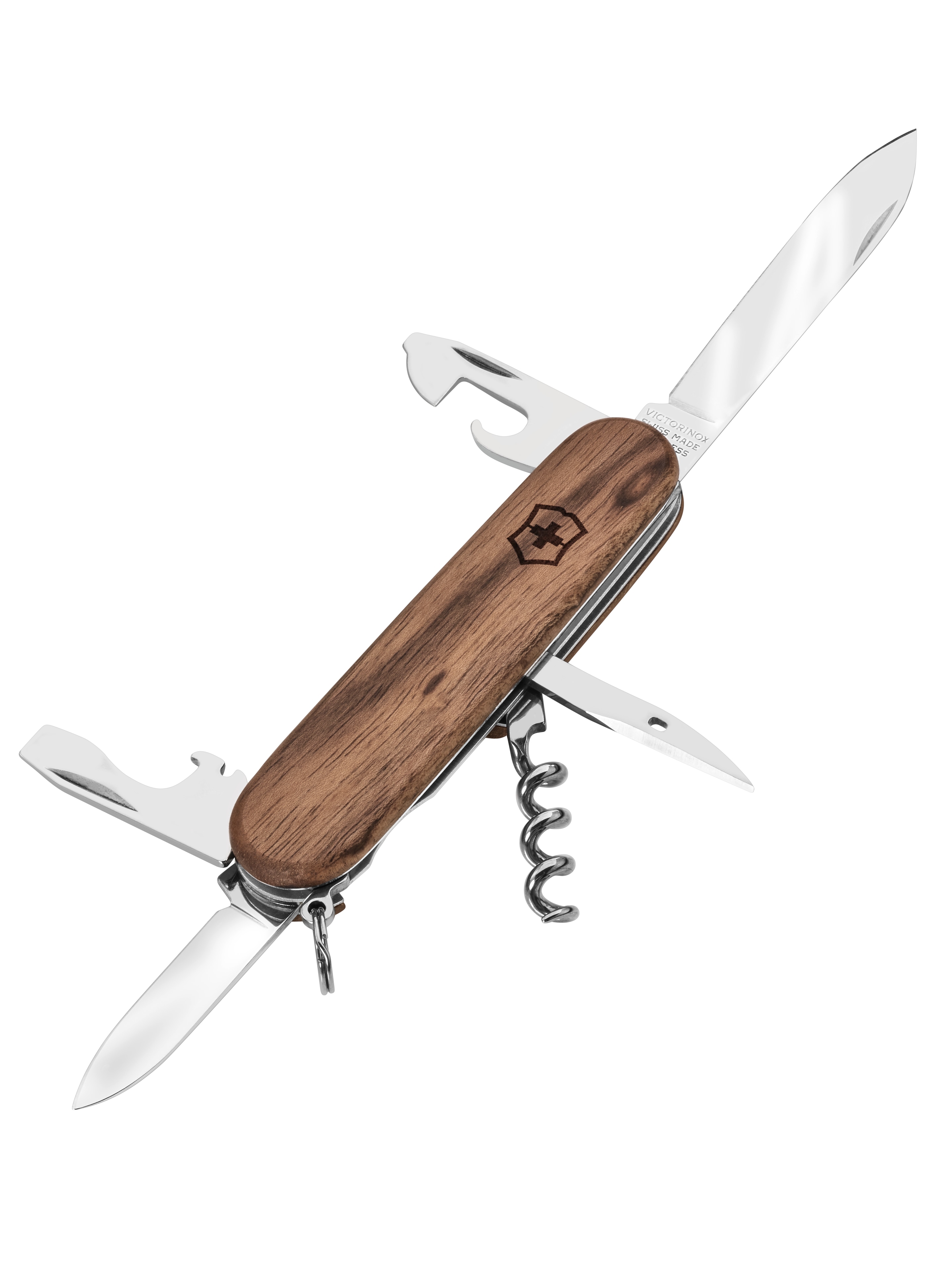 Taschenmesser, Spartan Wood - braun, Edelstahl / Nußbaumholz, Victorinox