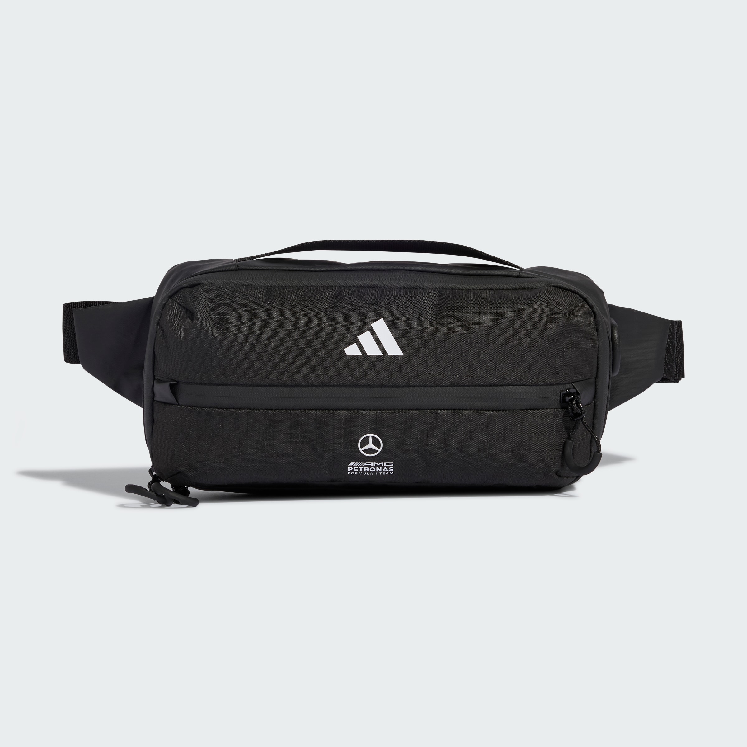 Bauchtasche, Mercedes-AMG F1 - schwarz, Polyester (recycelt), adidas