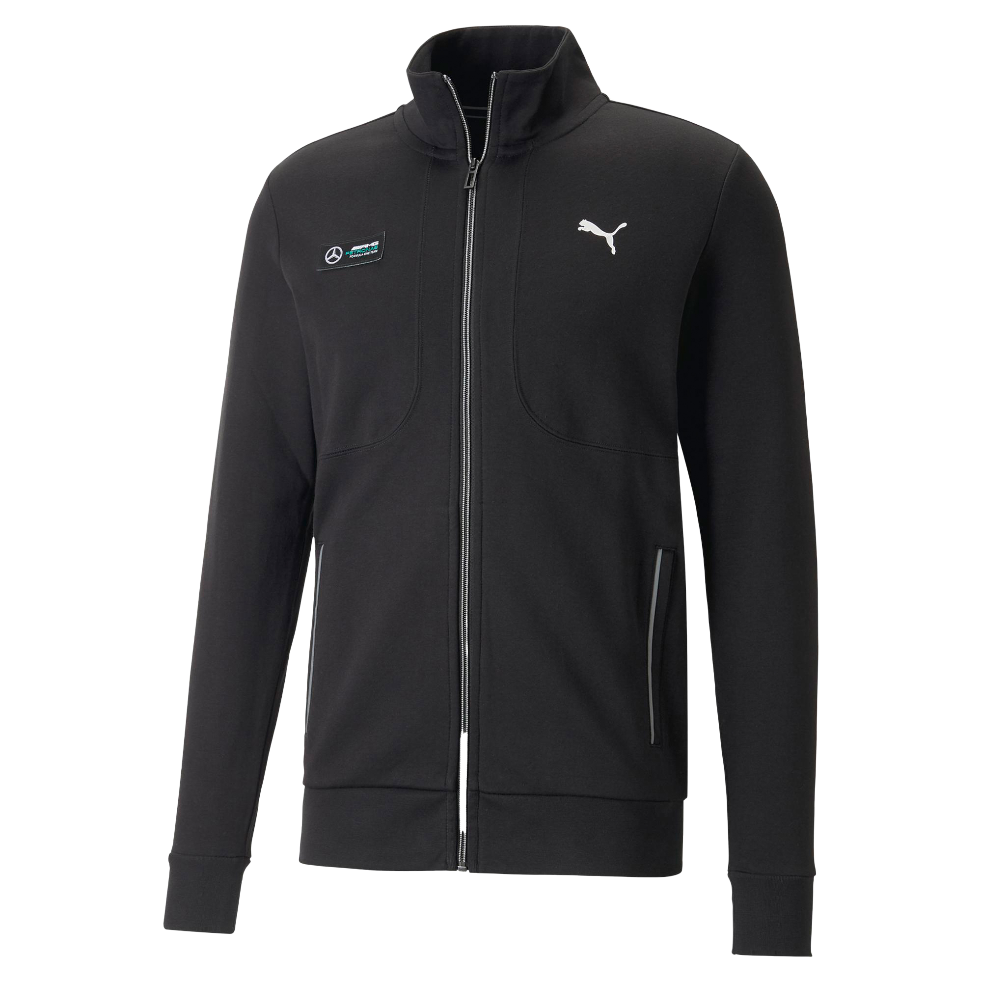 Sweatjacke Herren, Mercedes-AMG F1 - schwarz, XS Sweatjacke Herren, Mercedes-AMG F1 - schwarz, XS