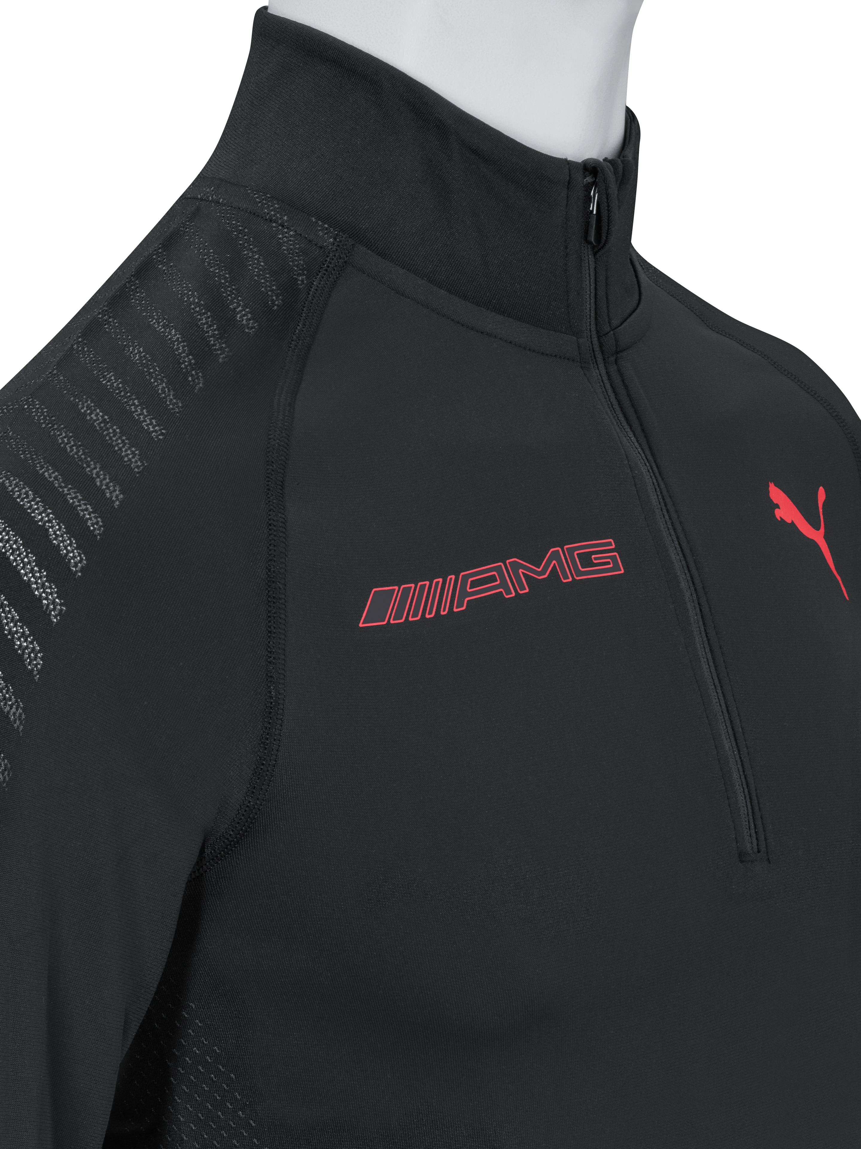 AMG Funktionslongsleeve Herren - schwarz, XXL
