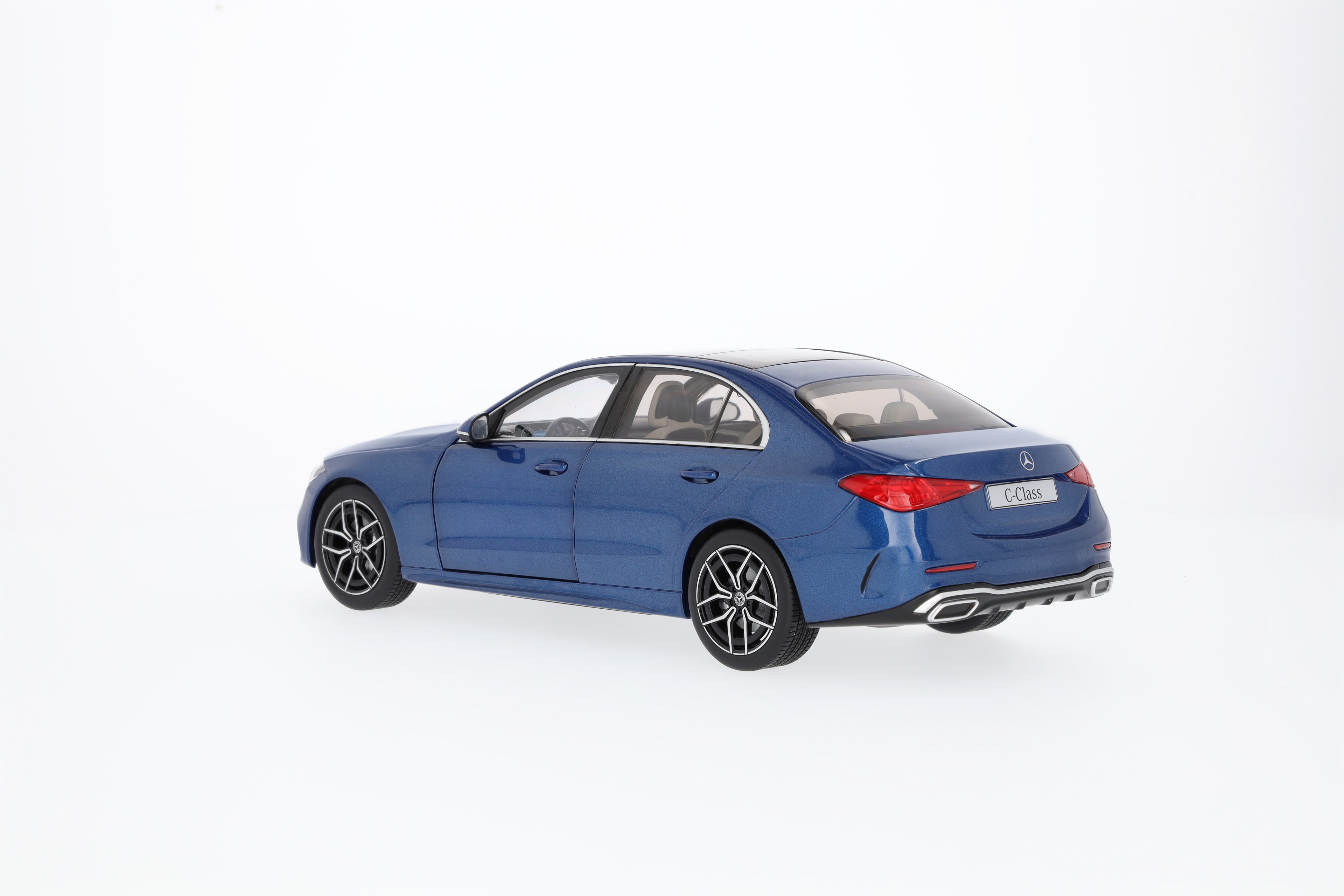 C-Klasse, Limousine, W206 - spektralblau, NZG, 1:18 C-Klasse, Limousine, W206 - spektralblau, NZG, 1:18
