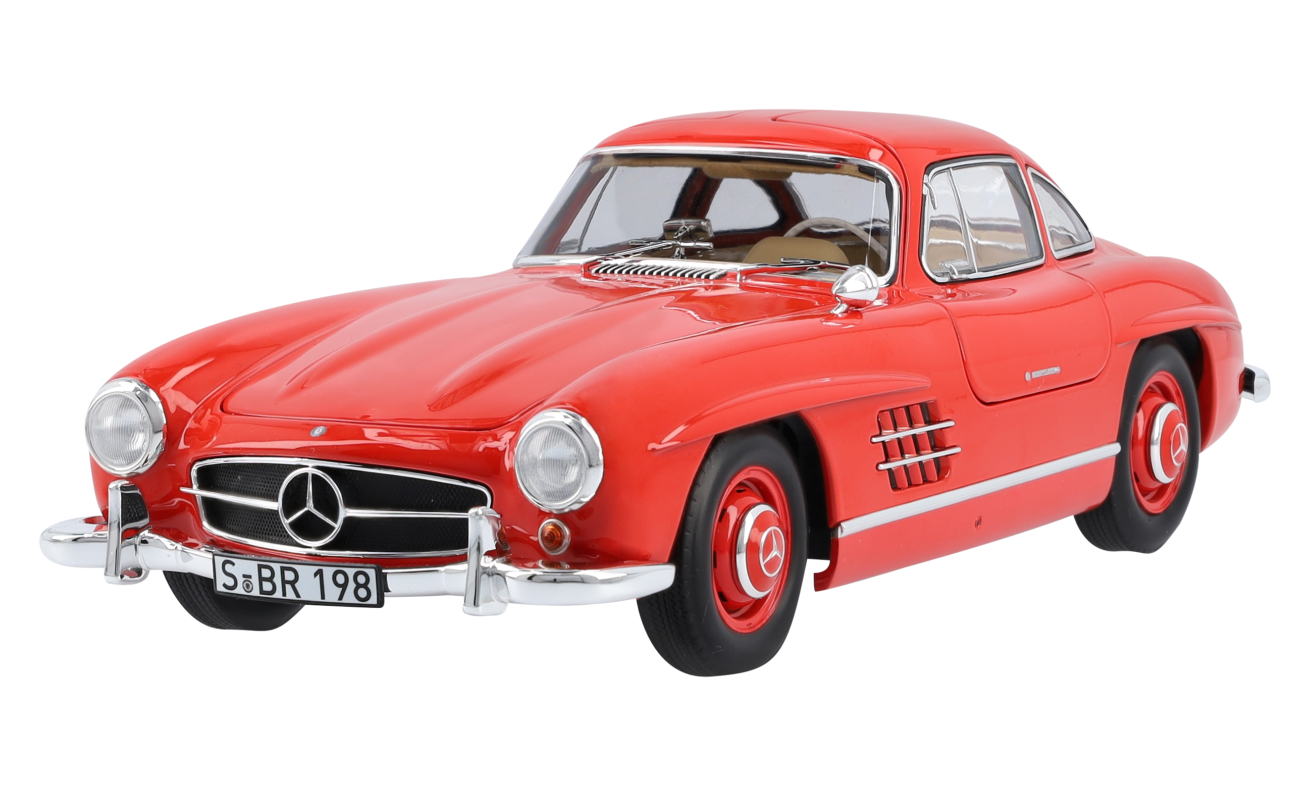 300 SL Coupé (1954-1957) W 198 - feuerwehrrot, Norev, 1:18 300 SL Coupé (1954-1957) W 198 - feuerwehrrot, Norev, 1:18