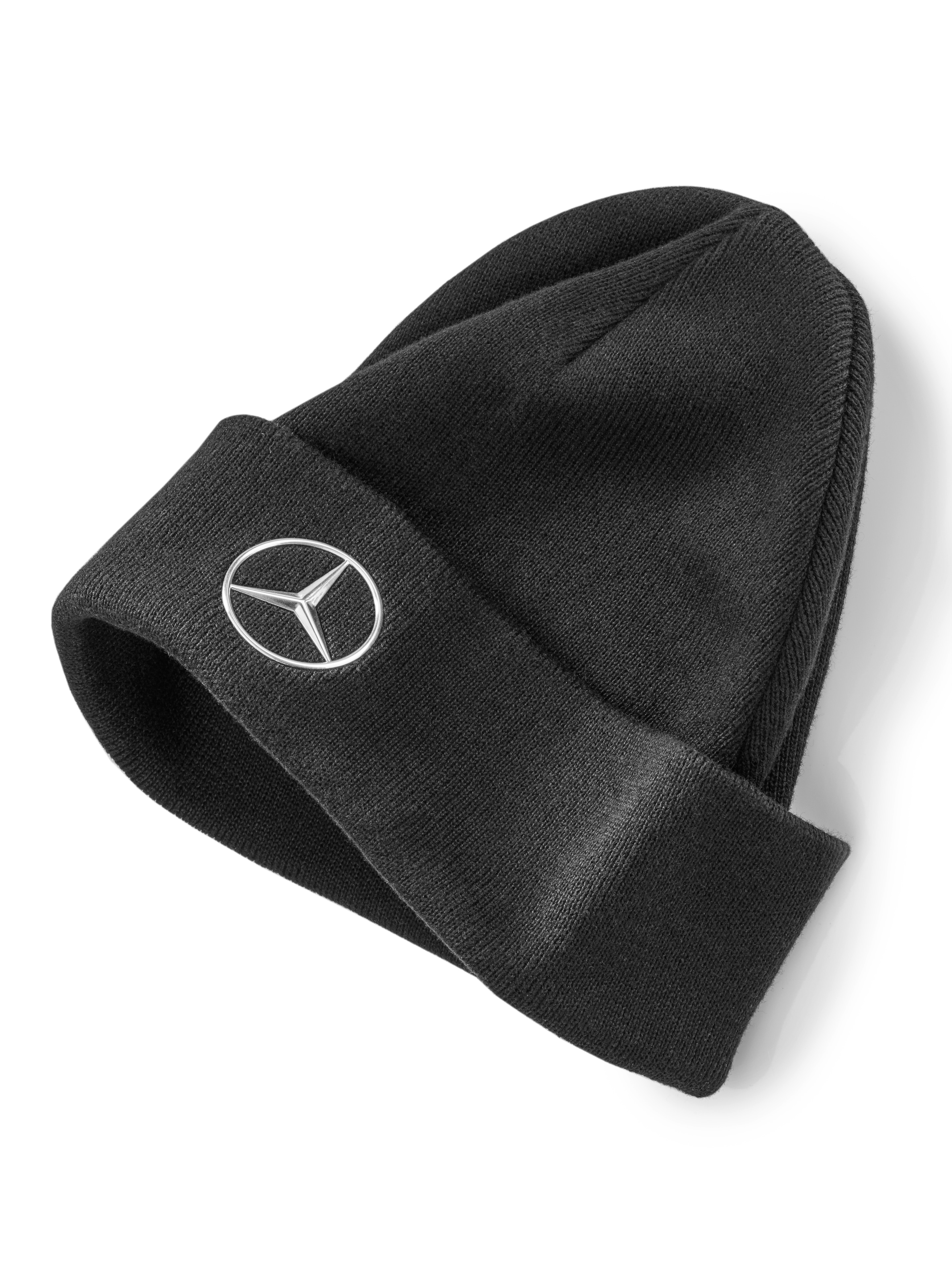 Strickmütze - schwarz, Baumwolle (Bio) Strickmütze - schwarz, Baumwolle (Bio)