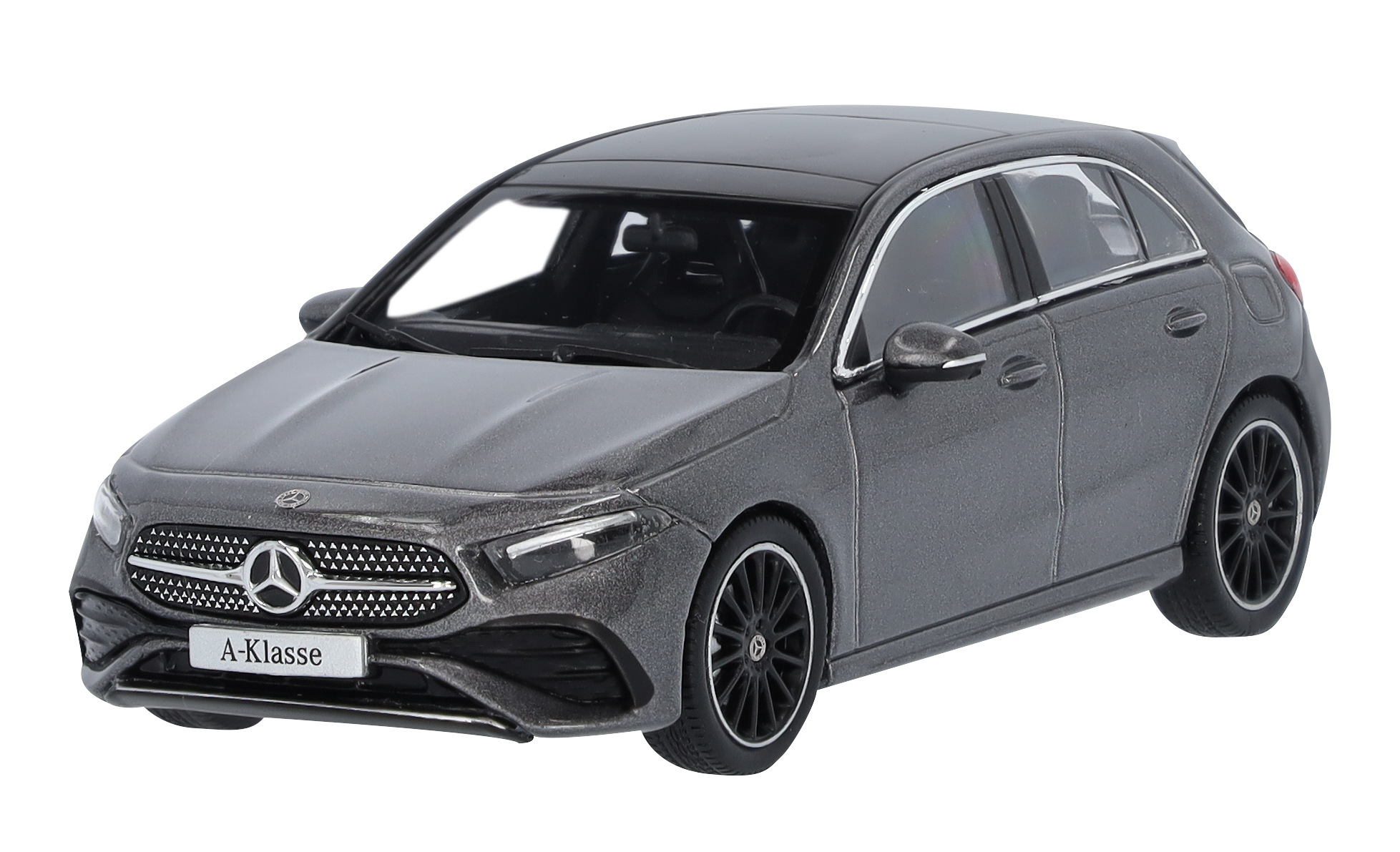 A-Klasse, Kompaktlimousine, AMG Line, W177 - mountaingrau, Minimax, 1:43 A-Klasse, Kompaktlimousine, AMG Line, W177 - mountaingrau, Minimax, 1:43