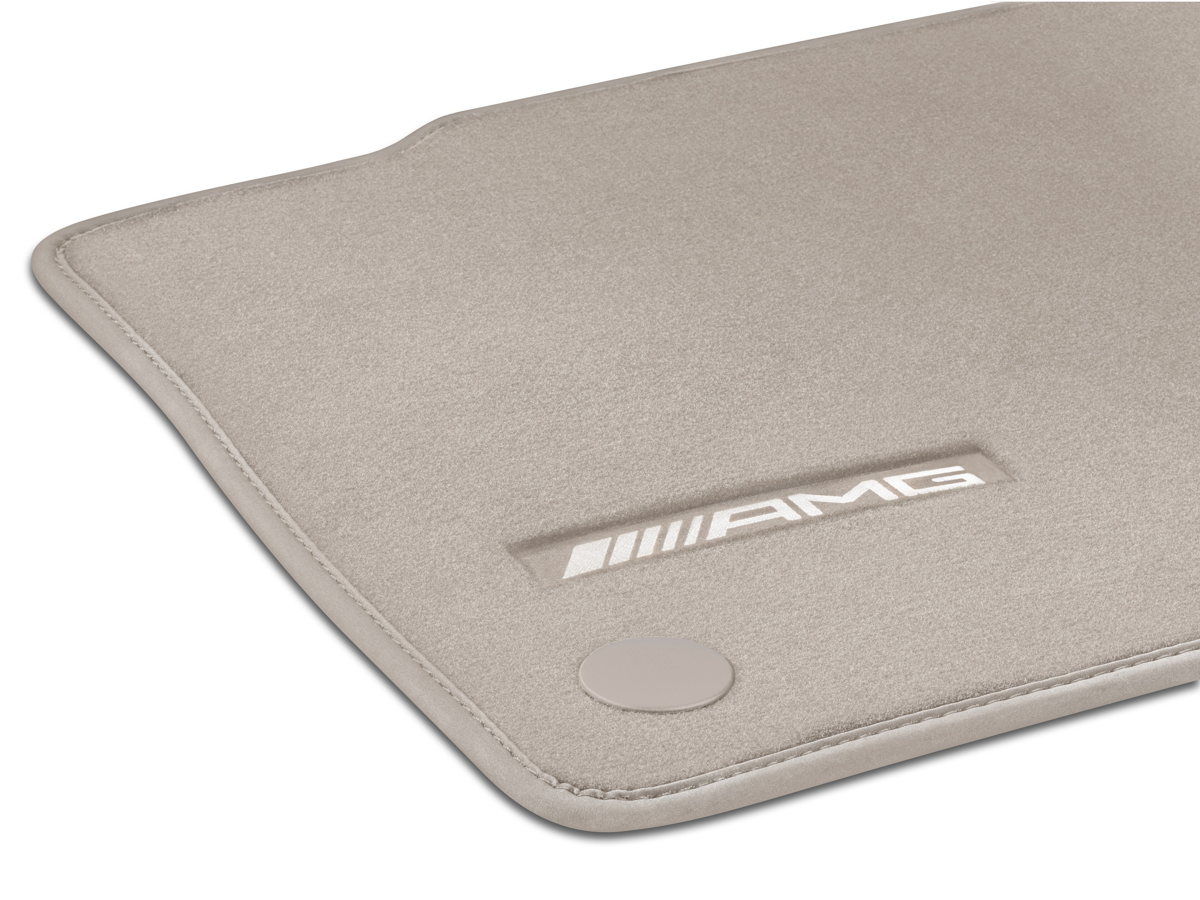 AMG Veloursmatten, Satz, 2-teilig - RL, macchiatobeige