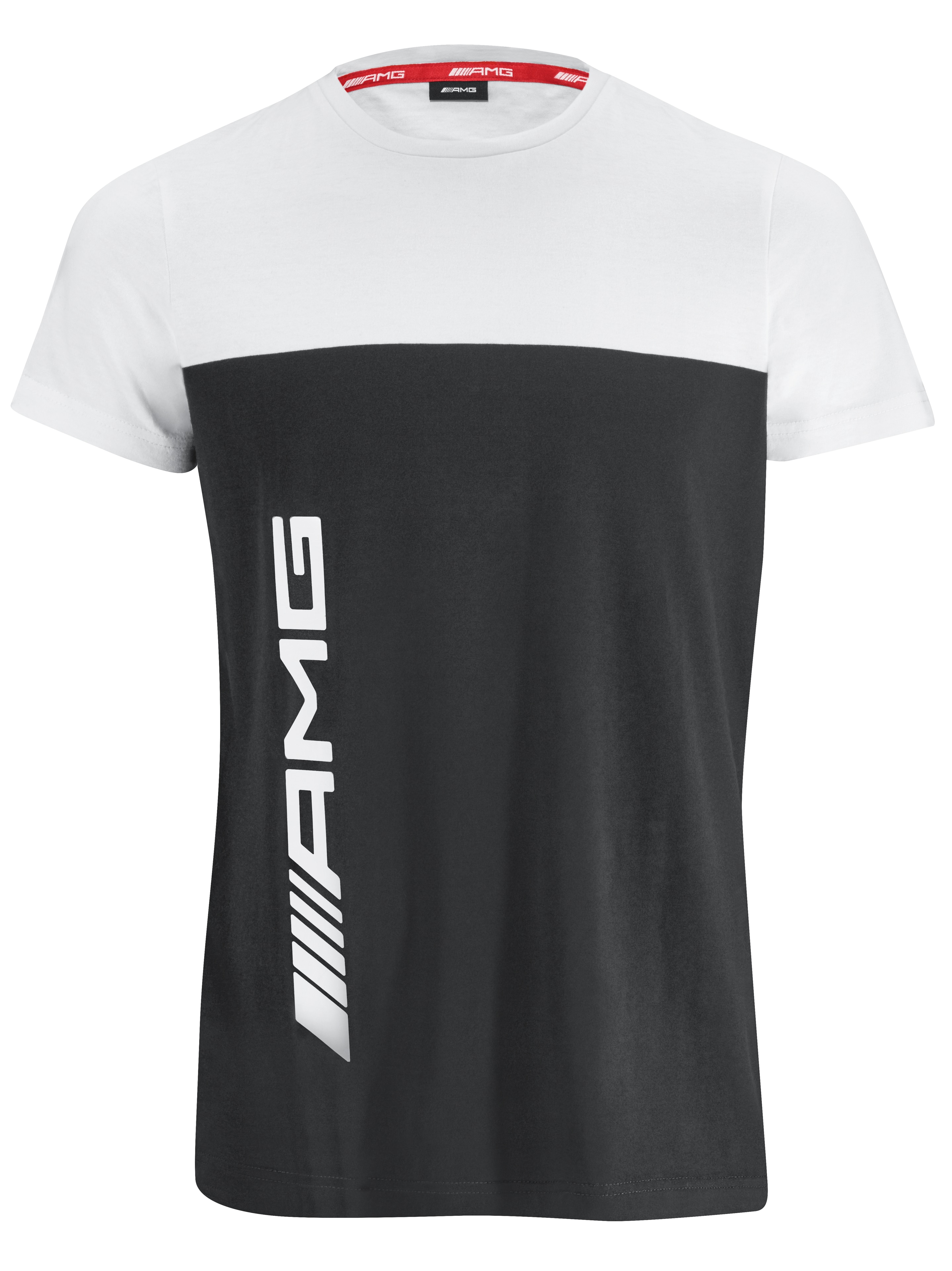 AMG T-Shirt Herren - schwarz / weiß, M AMG T-Shirt Herren - schwarz / weiß, M