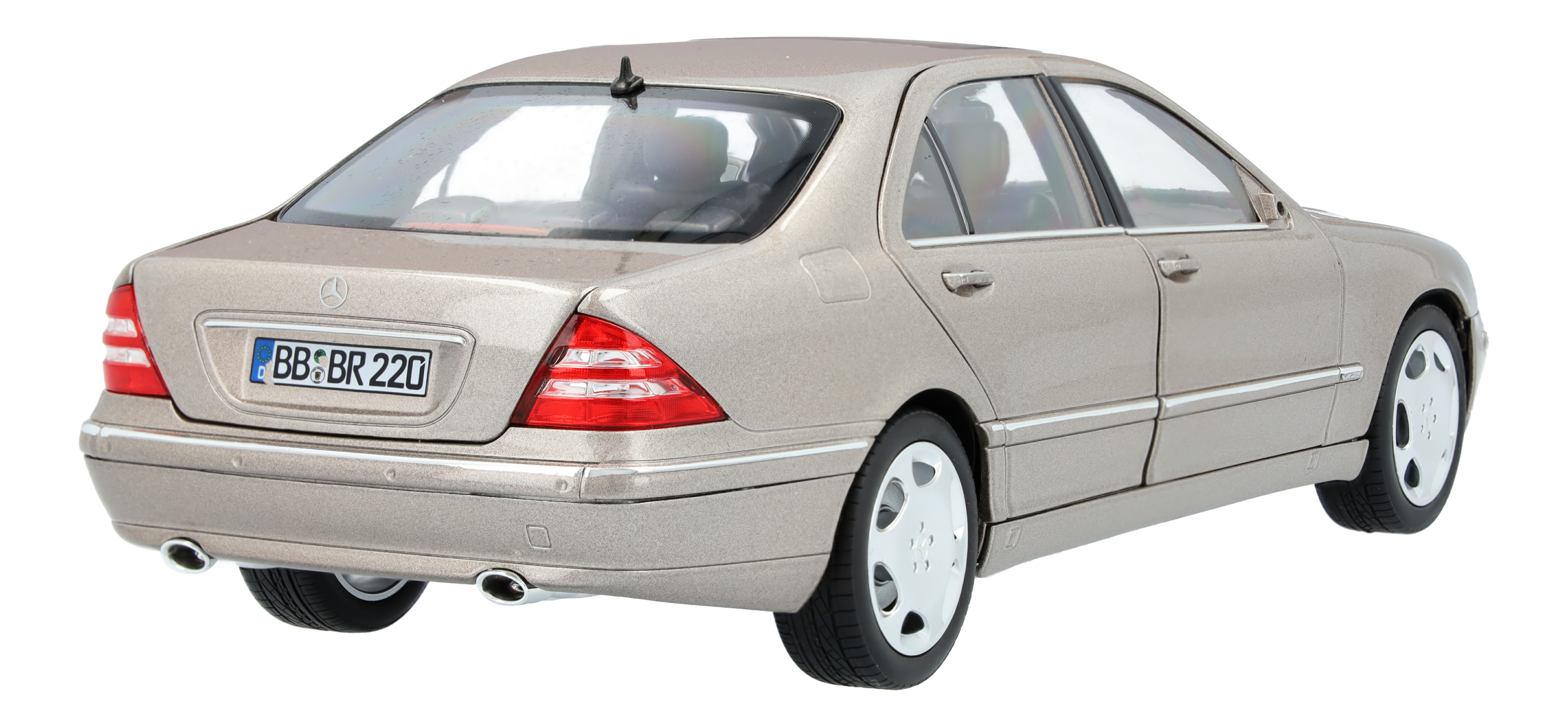 S 600 Limousine Langversion V220 (2000-2005) - cubanitsilber, Norev, 1:18 S 600 Limousine Langversion V220 (2000-2005) - cubanitsilber, Norev, 1:18