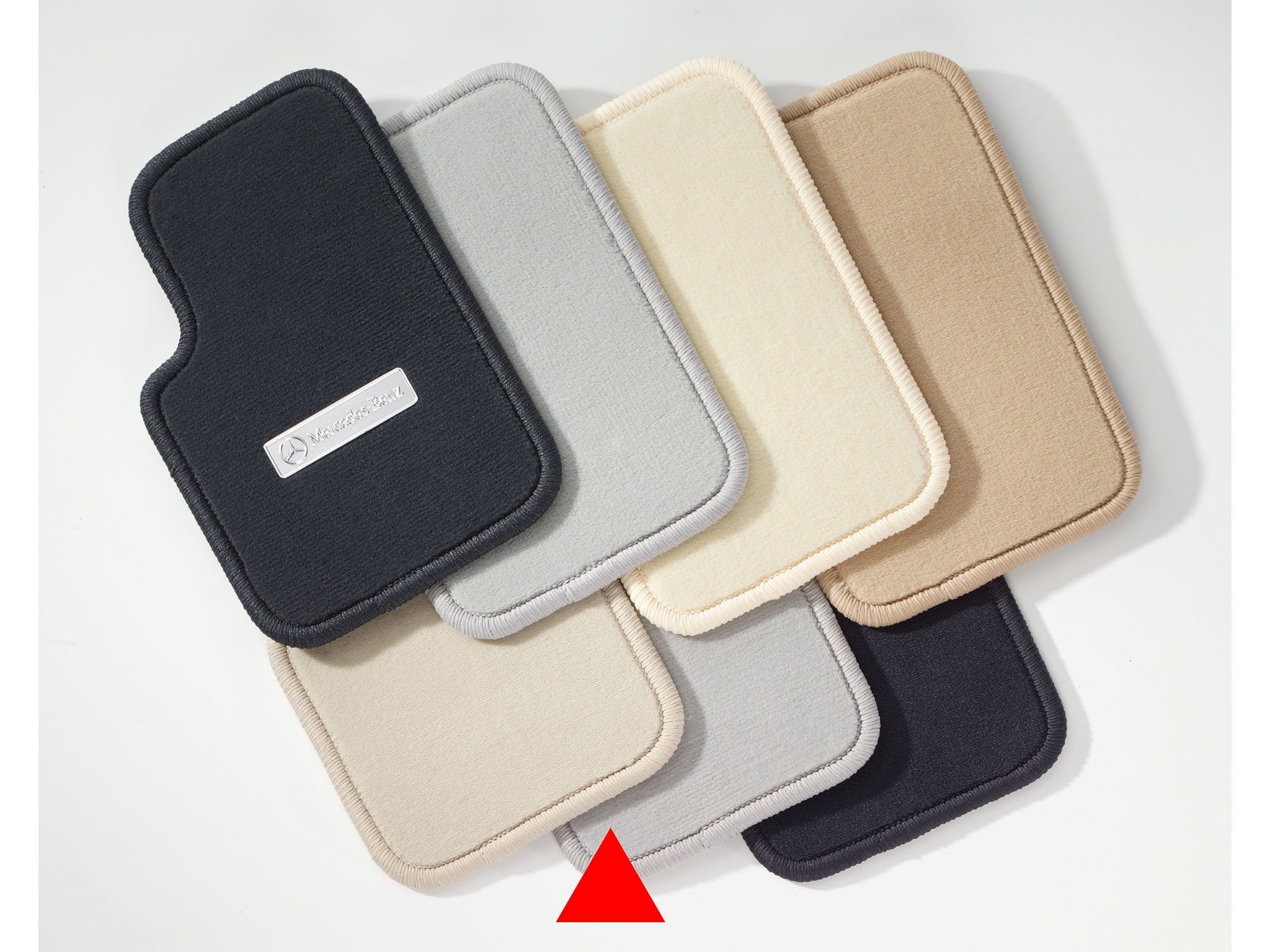 Veloursmatten, CLASSIC, Satz, 4-teilig
