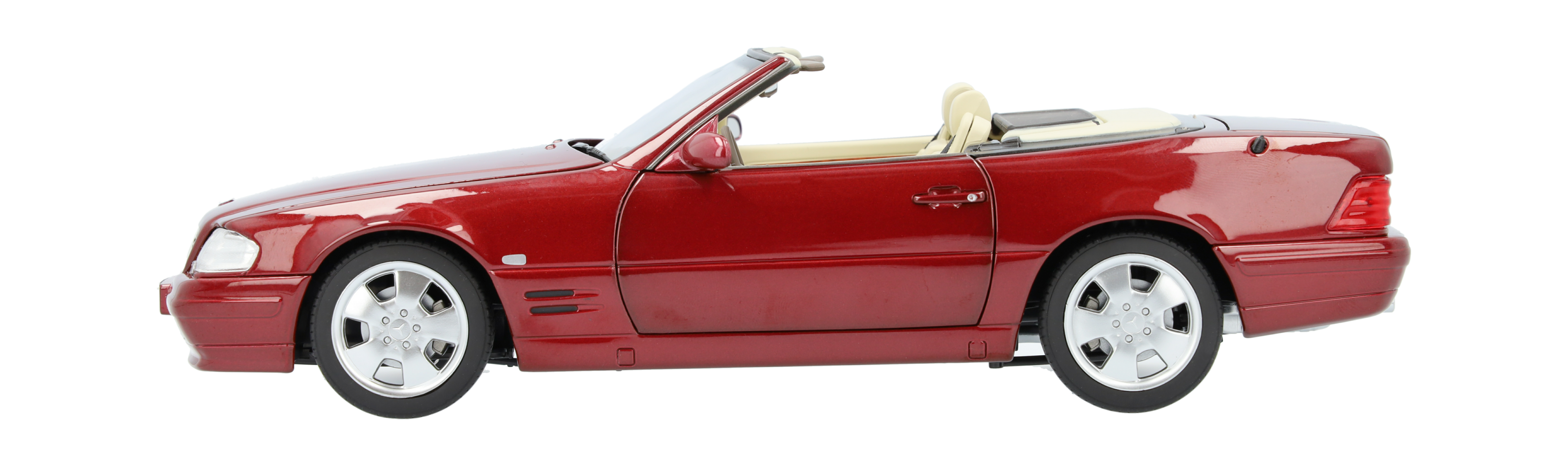 SL 500 R129 (1998-2001) - bernsteinrot, Norev, 1:18 SL 500 R129 (1998-2001) - bernsteinrot, Norev, 1:18