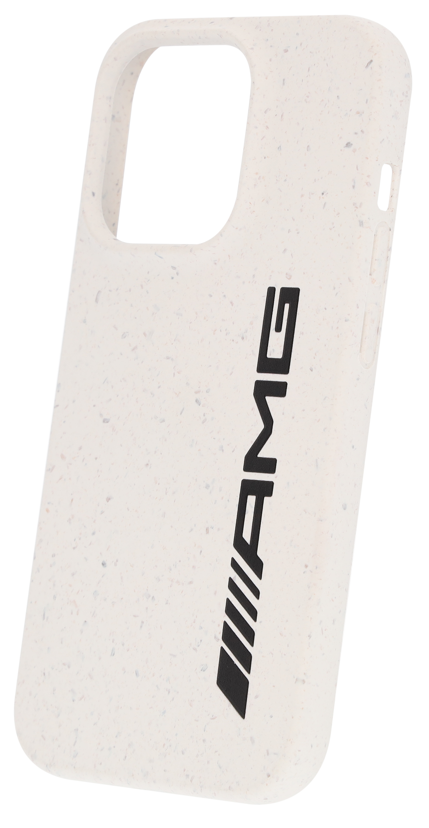 AMG Hülle für iPhone® 14 Pro - weiß, Polyester AMG Hülle für iPhone® 14 Pro - weiß, Polyester