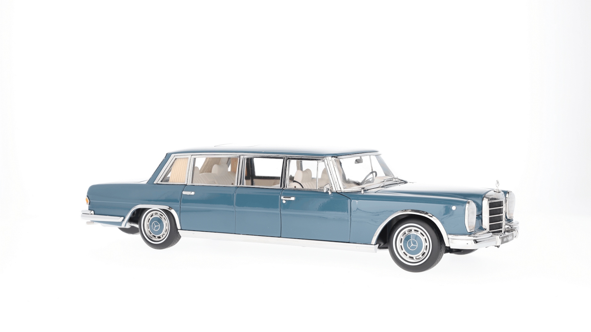 600 Pullmann W 100 (1963-1981) - blau, NZG, 1:18